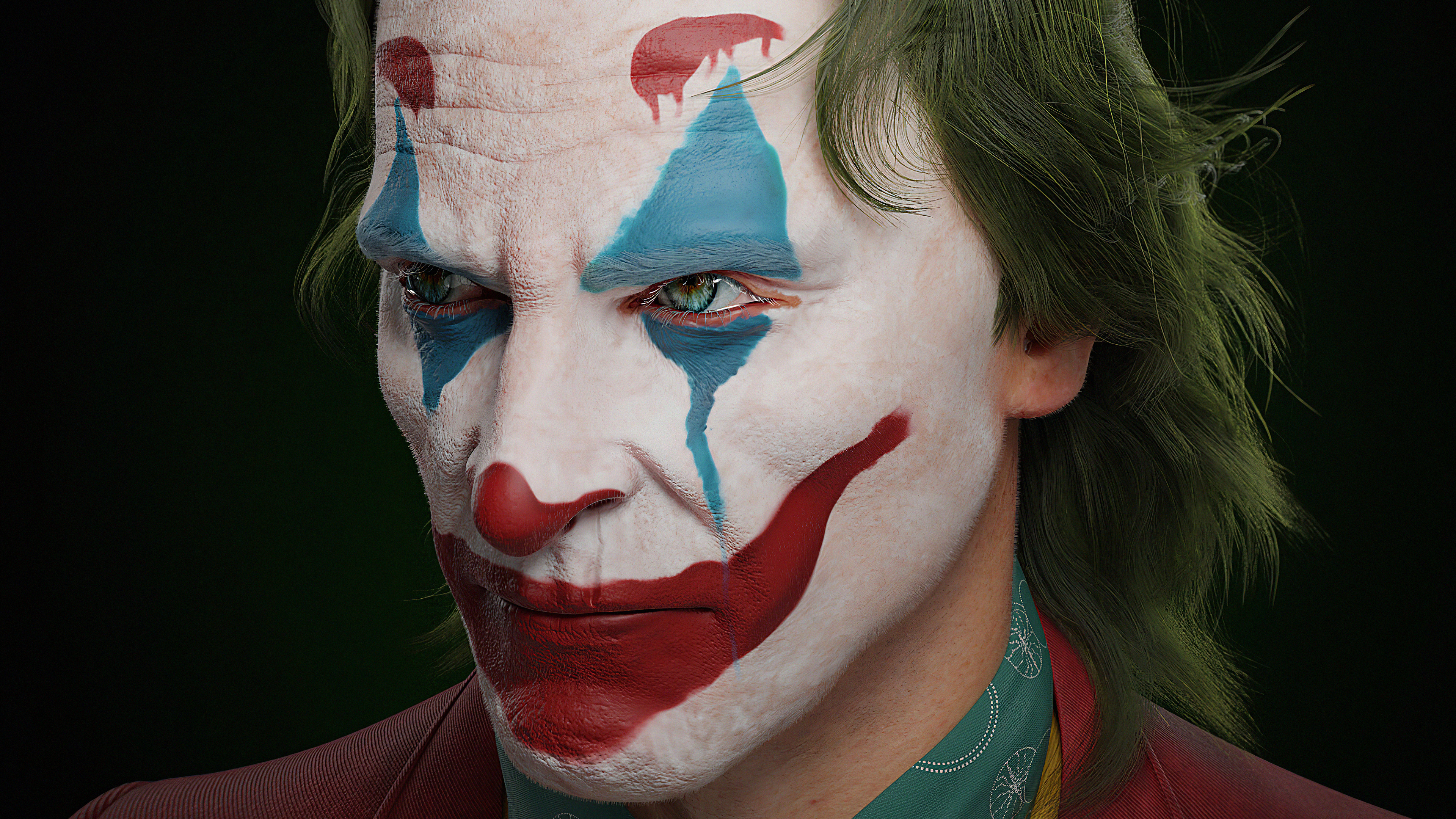 joker closeup digital art 1572368783