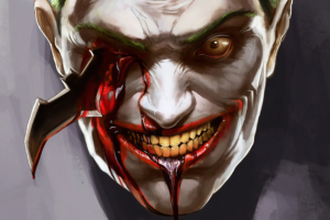 joker eye destroyed with batrage 1570394485