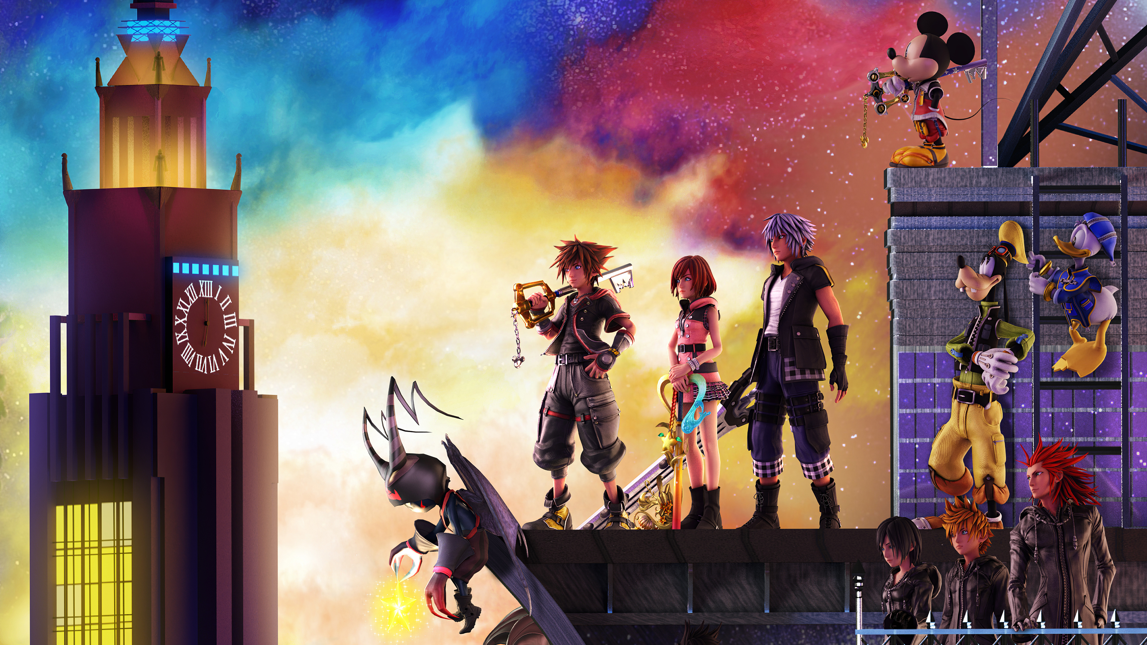 Kingdom Hearts II HD Wallpaper 4K Ultra HD  HD Wallpaper  Wallpapersnet
