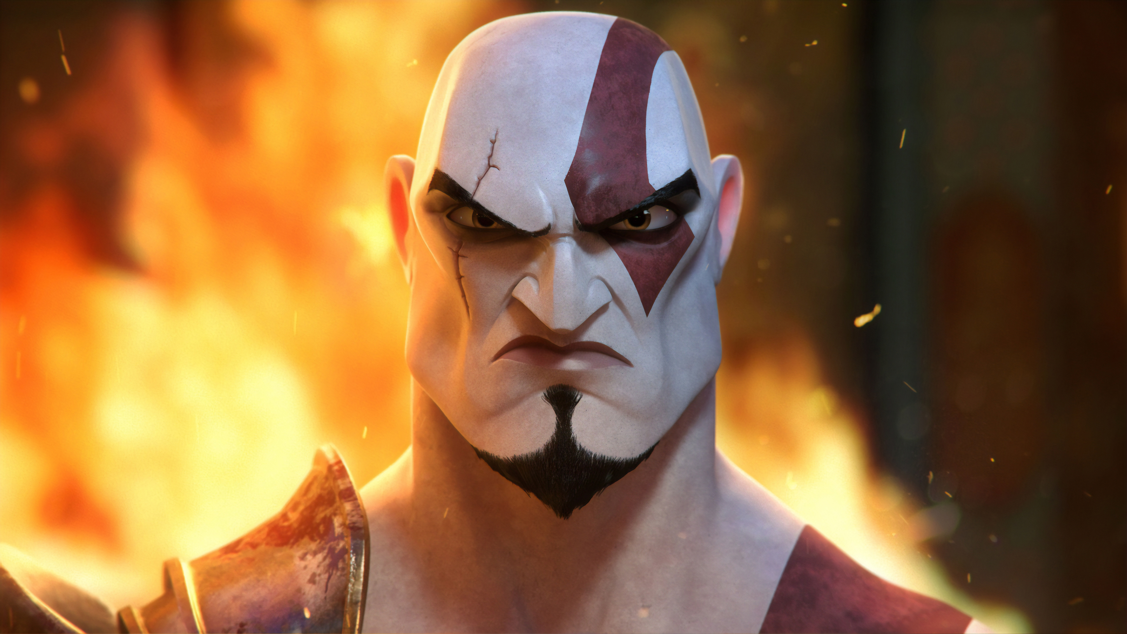 kratos angry art 1572369725