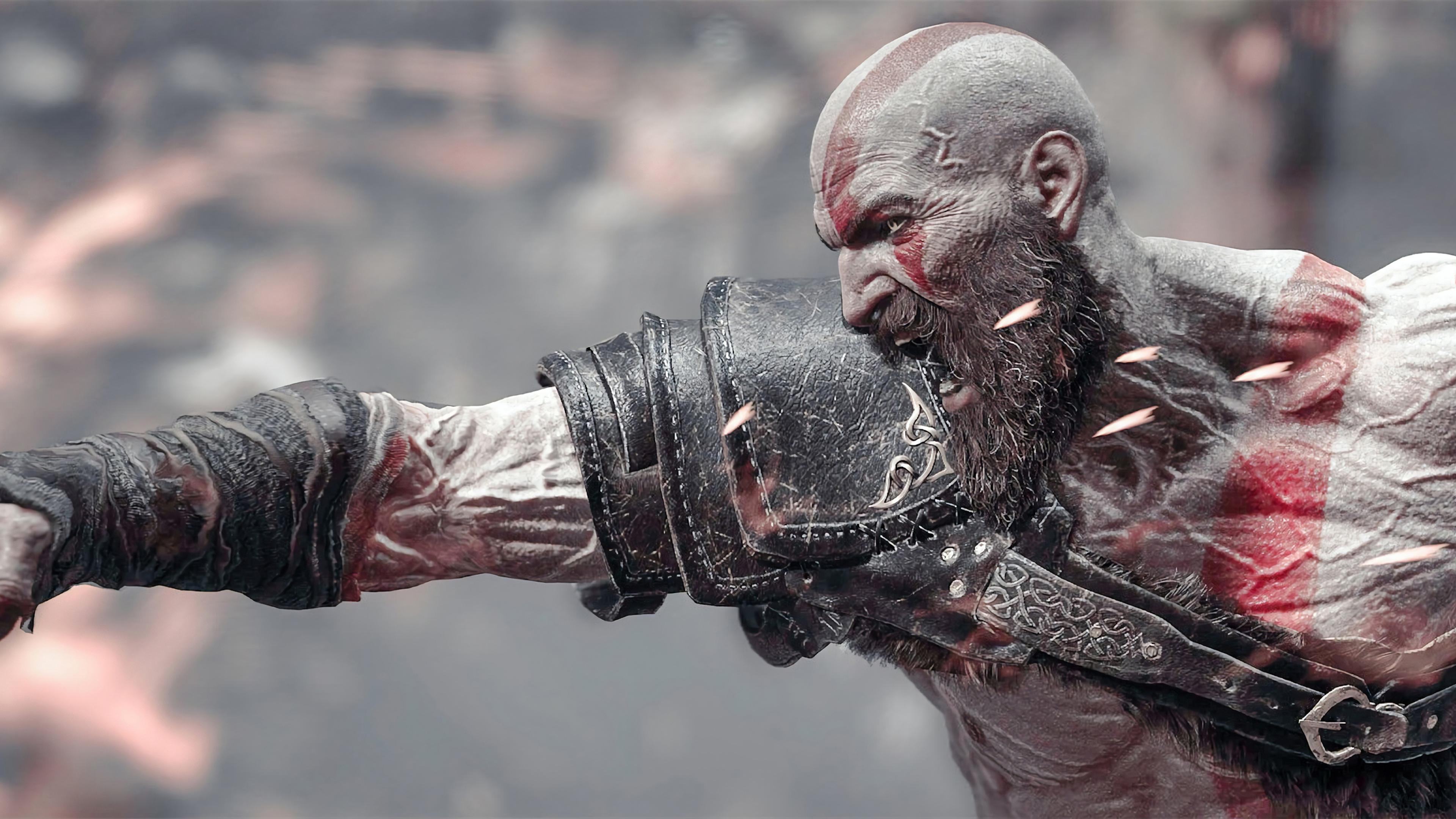 Kratos Sitting On The Throne God Of War Ragnarok Live Wallpaper  MoeWalls