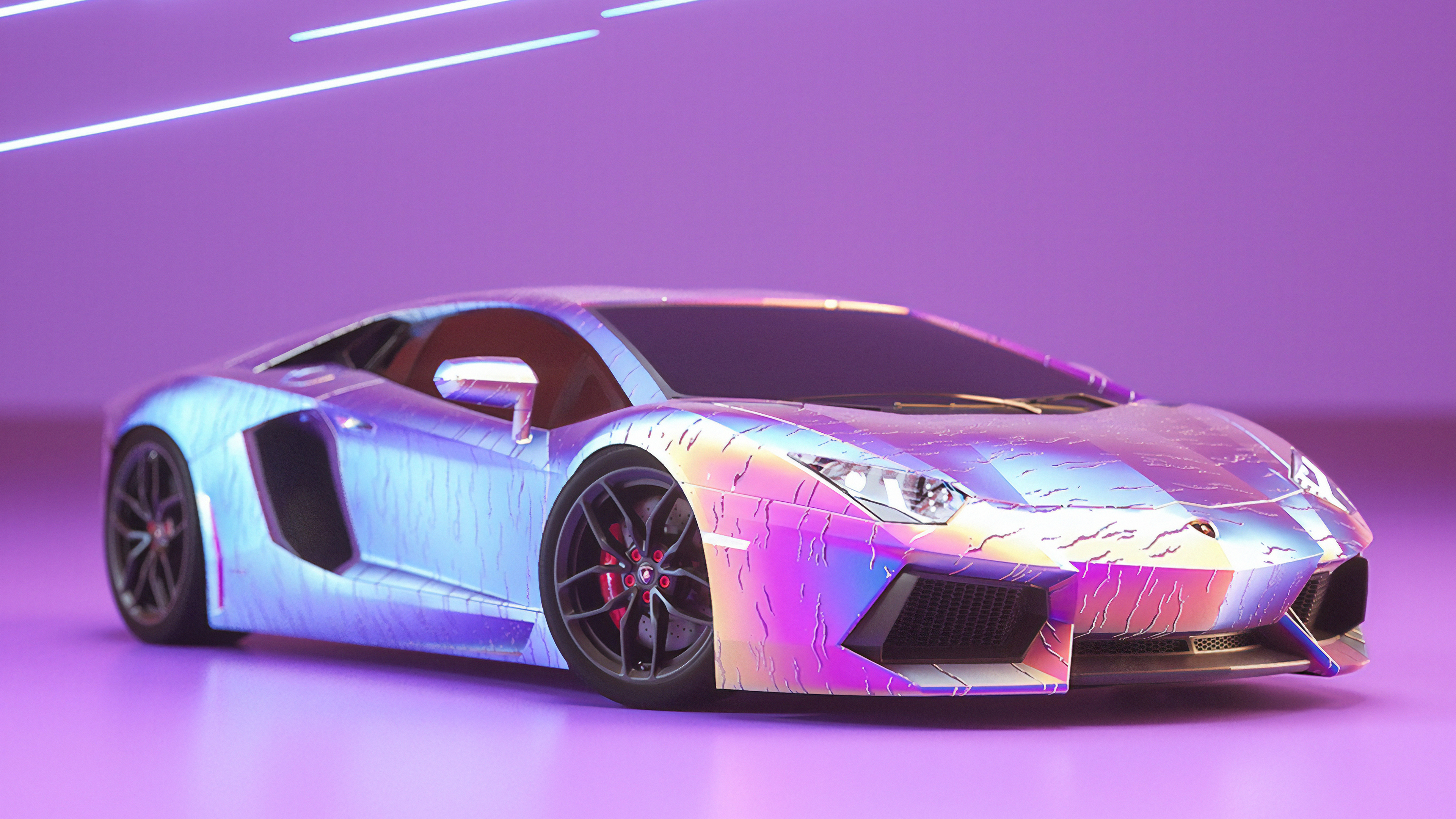 Purple Lamborghini Wallpaper Hd