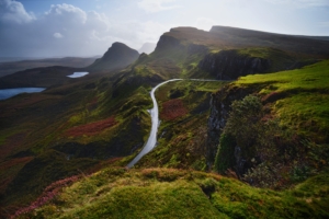 aerial photography road over mountains 1574937879