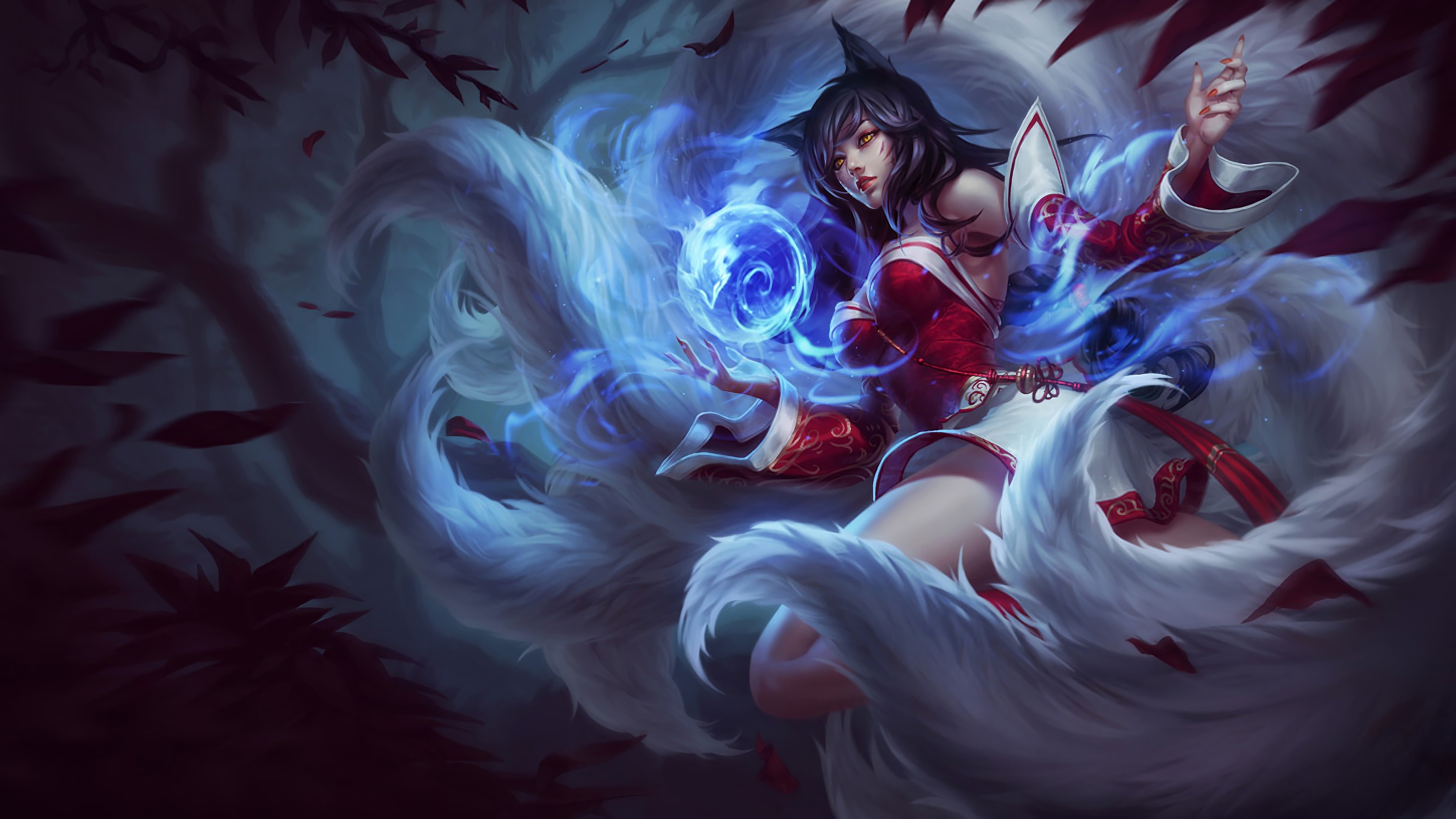 ahri lol splash art league of legends lol 1574102281