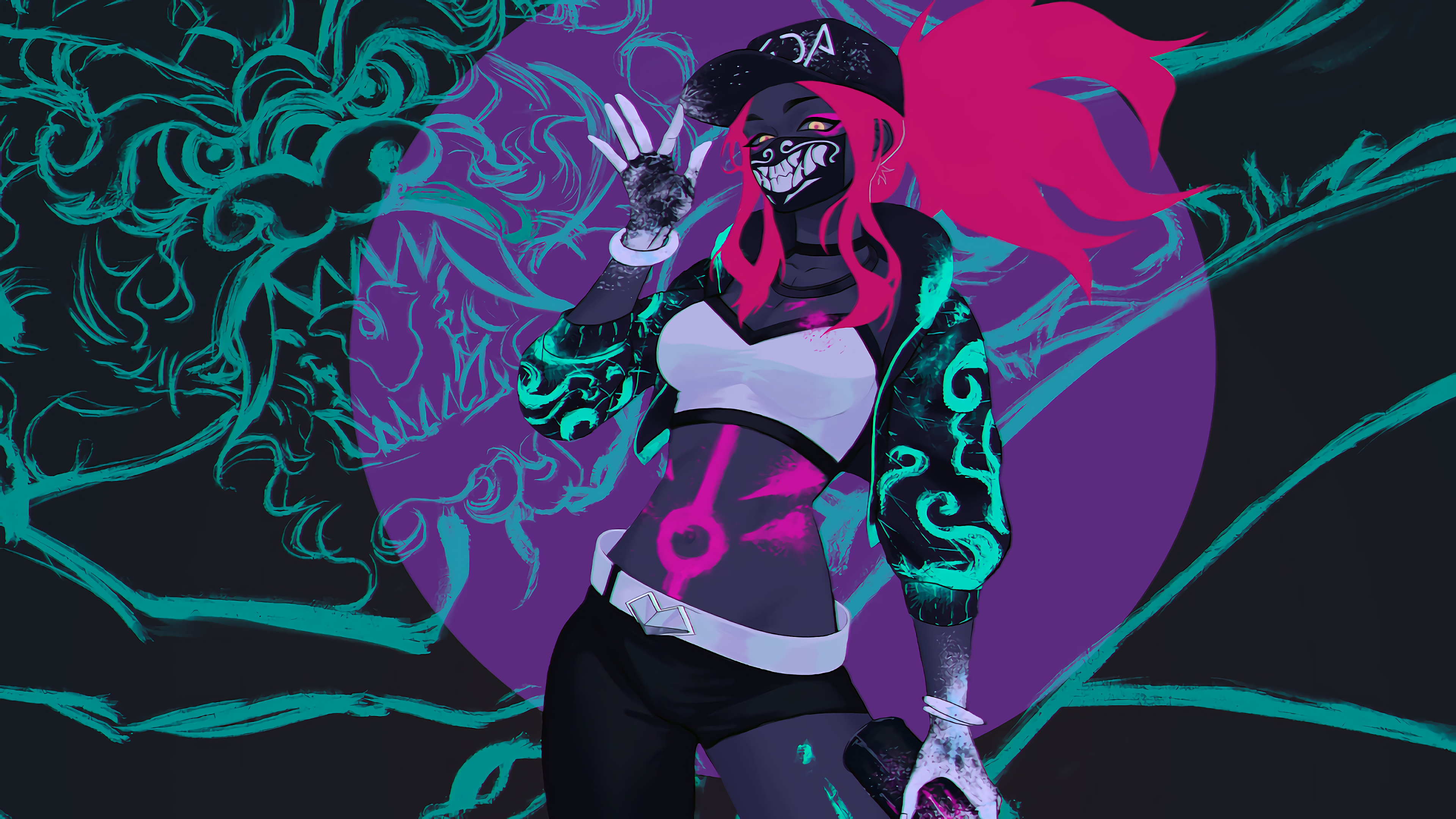 akali k da neon lol league of legends lol 1574105061