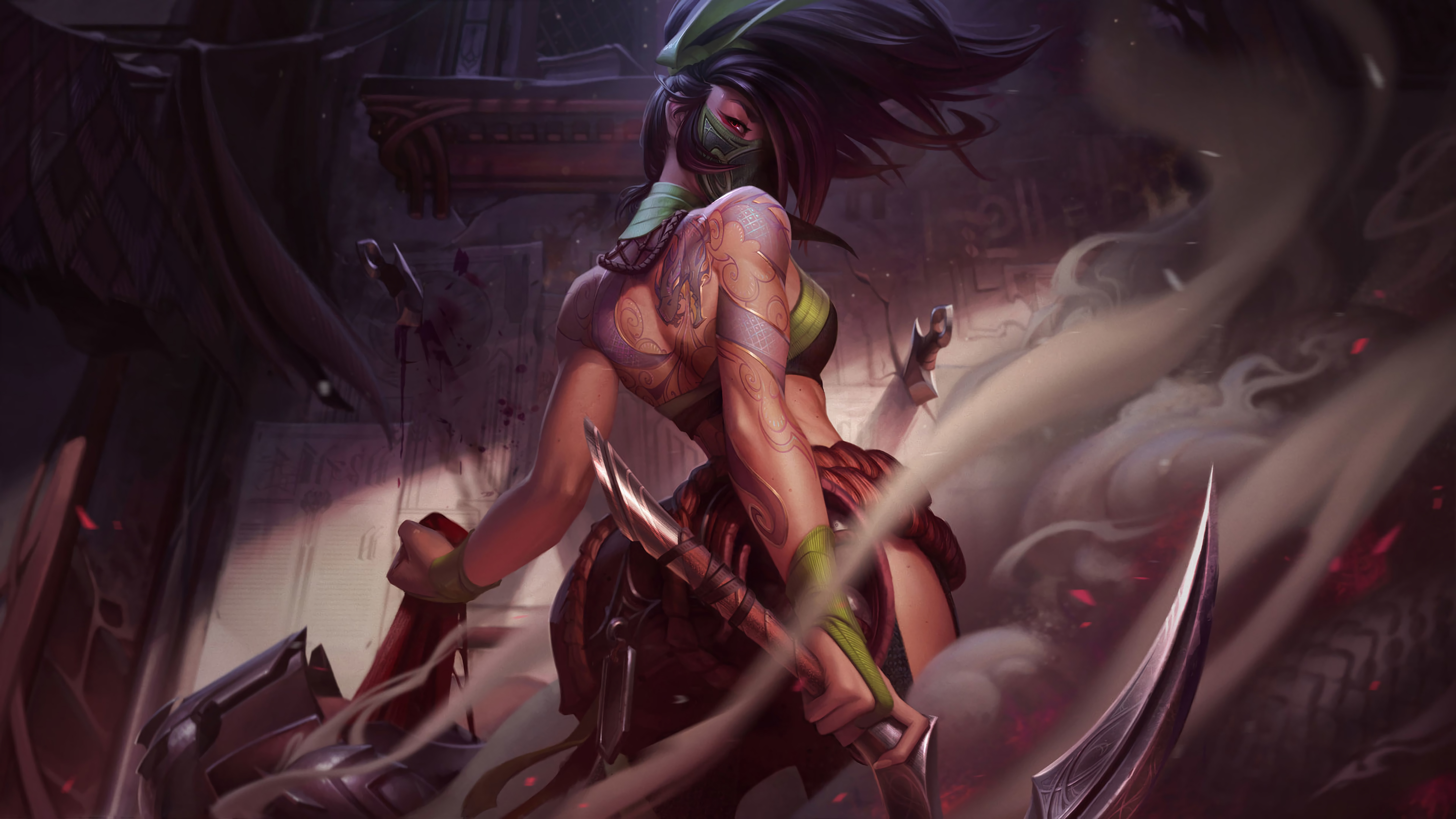 akali new splash art rework update lol league of legends 1574097168