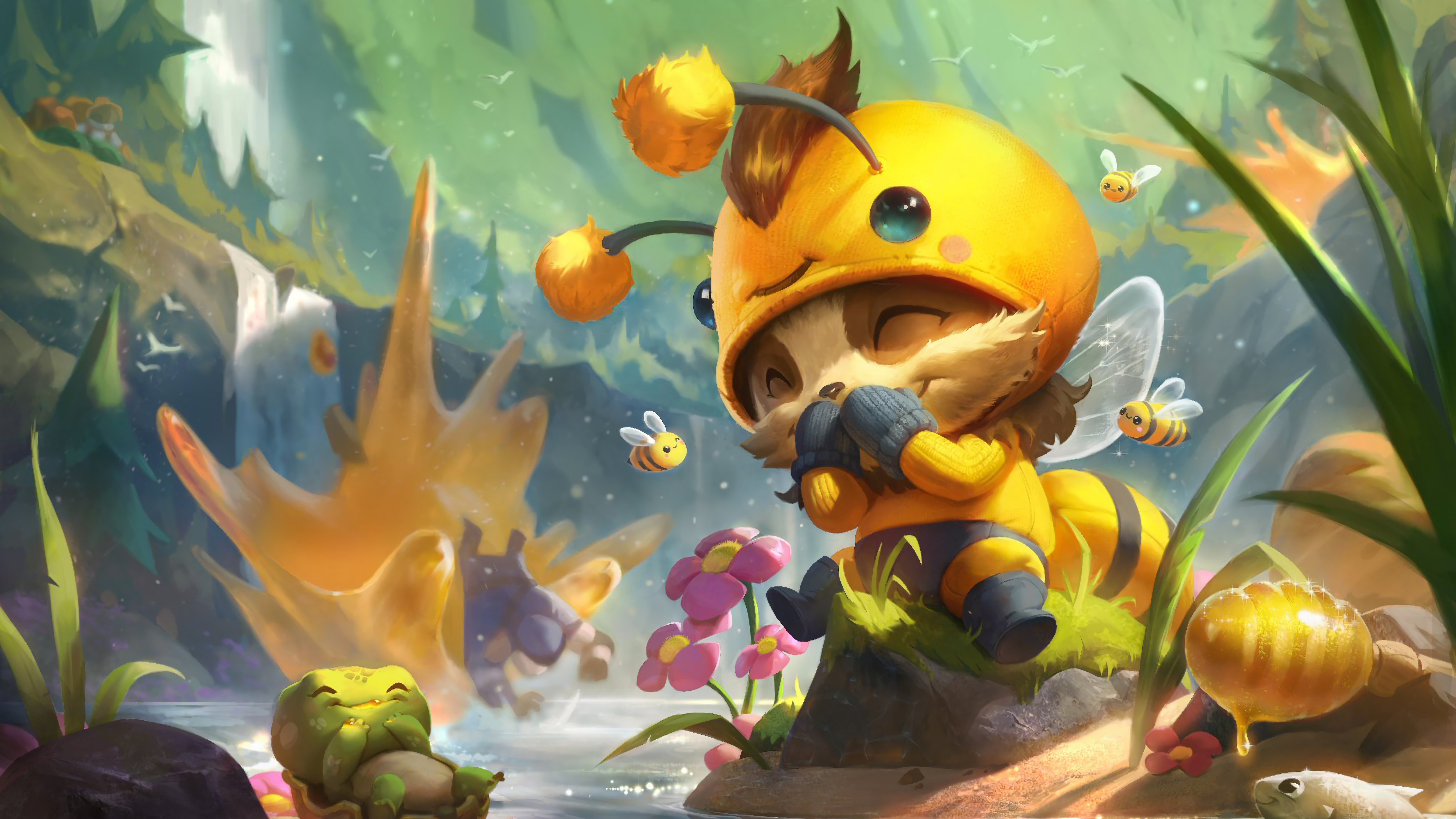 beemo teemo lol splash art league of legends lol 1574103425