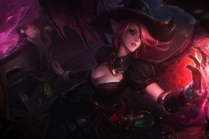 bewitching morgana lol splash art league of legends 1574098202