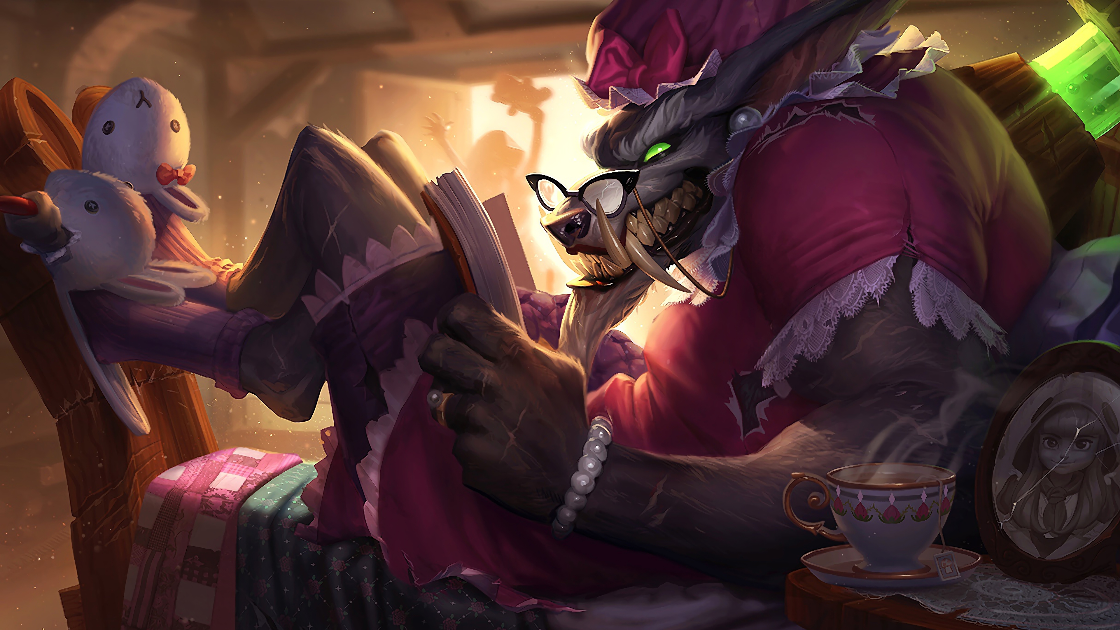 big bad warwick lol splash art league of legends lol 1574102373