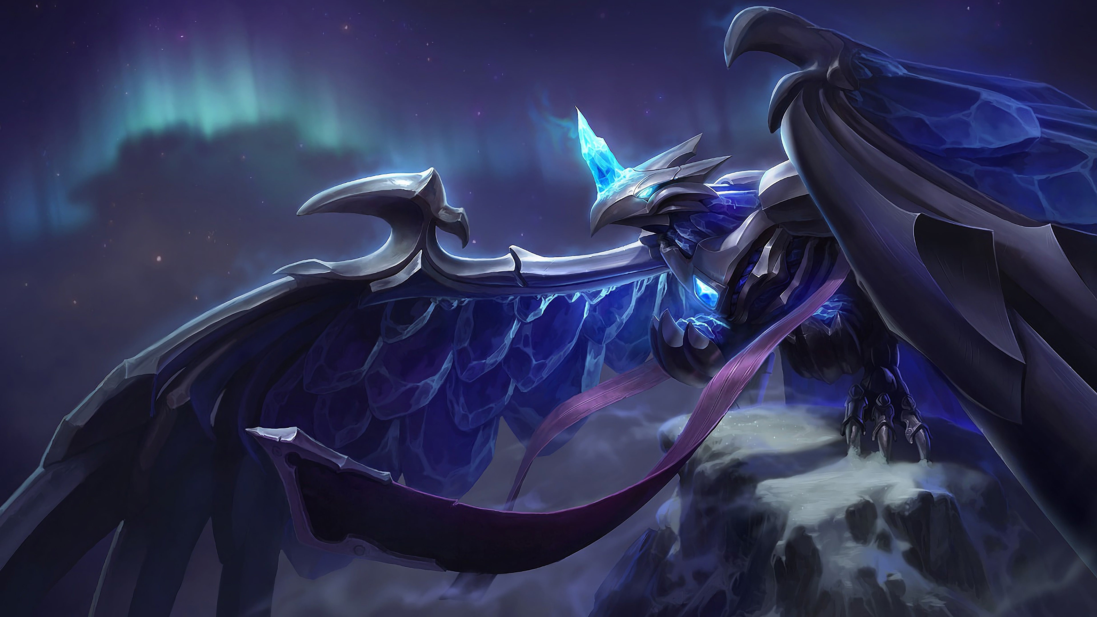 blackfrost anivia lol splash art league of legends 1574097999