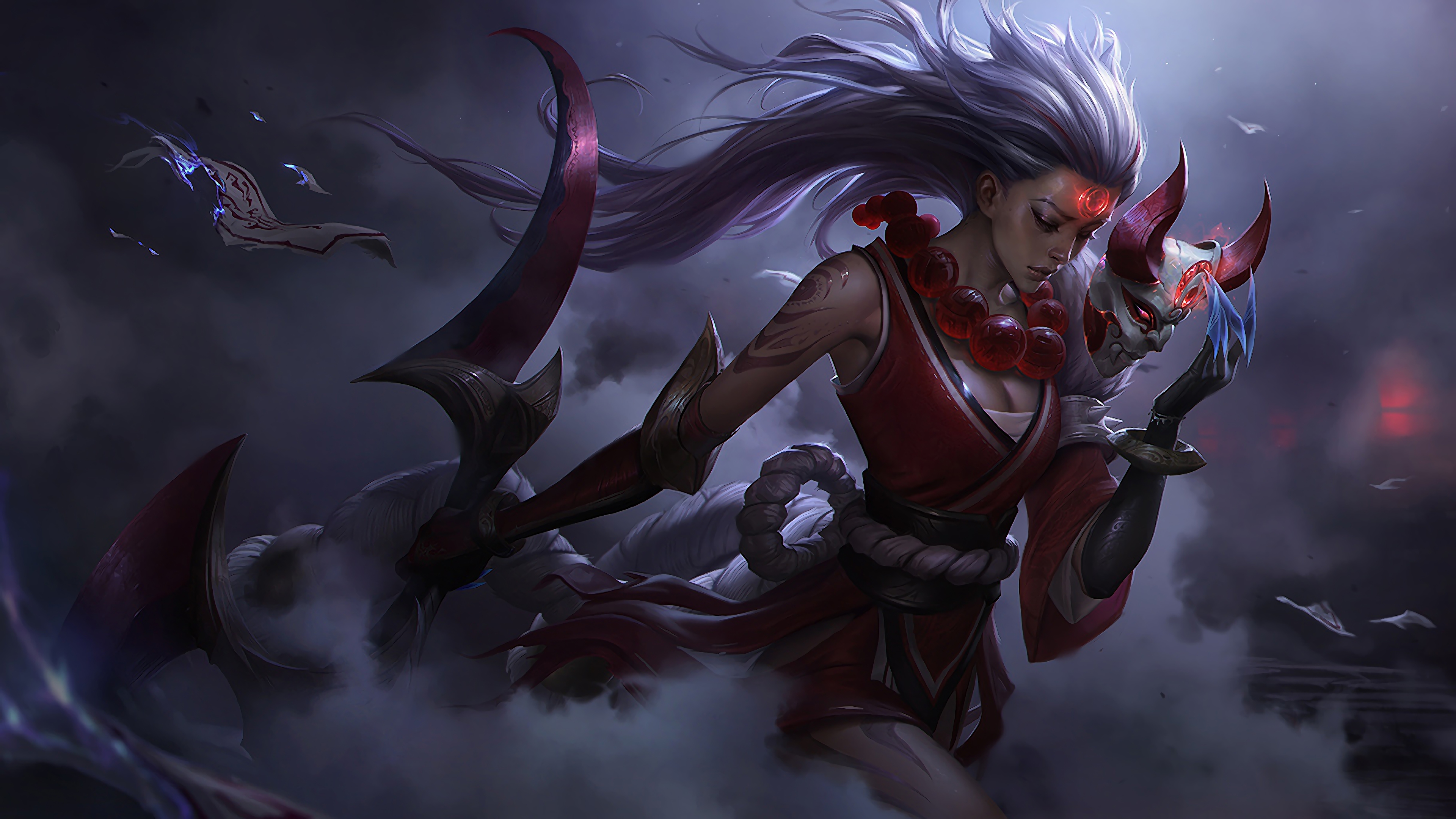 blood moon diana lol splash art league of legends lol 1574102244