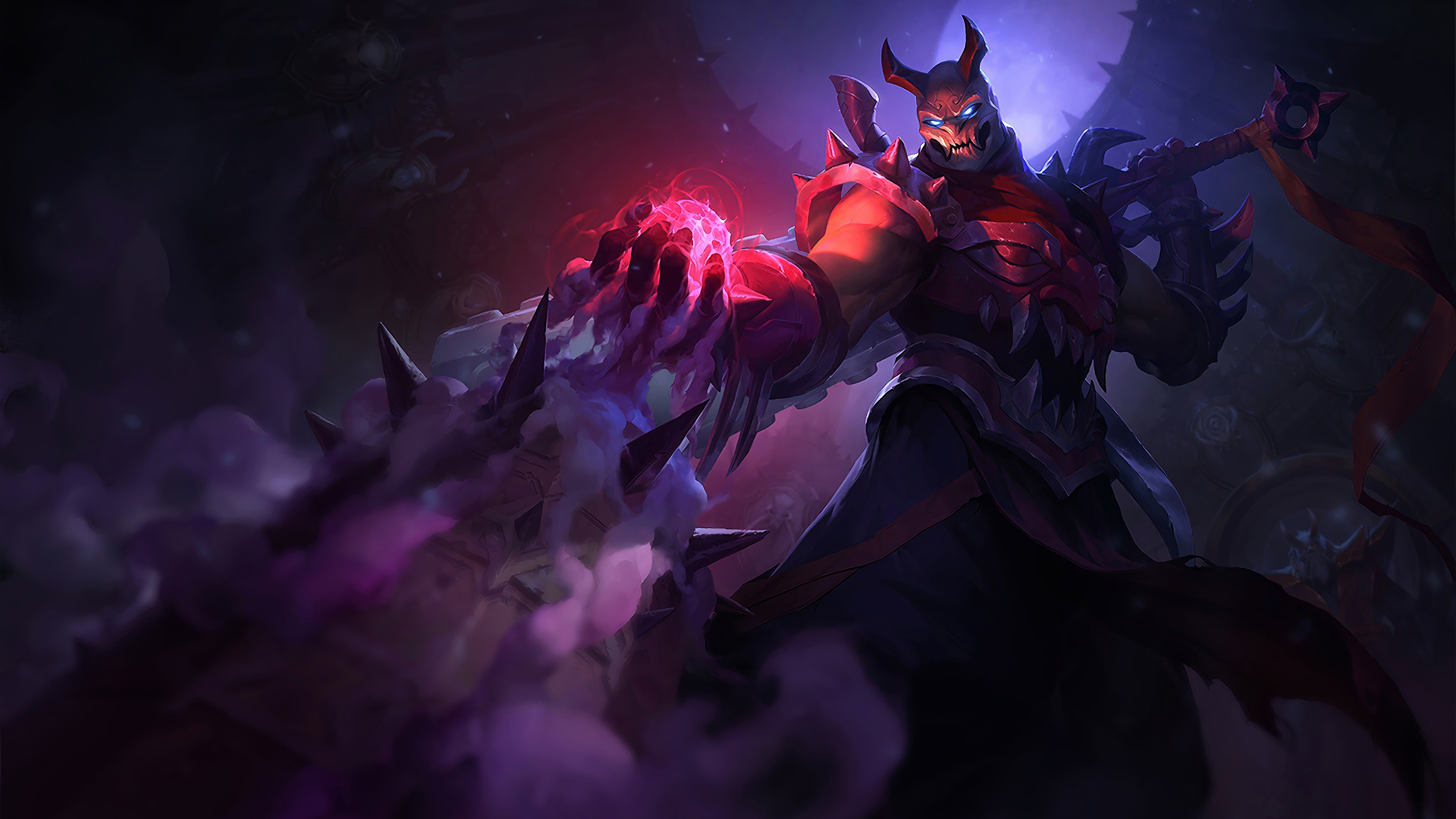 blood moon shen lol splash art league of legends lol 1574102437