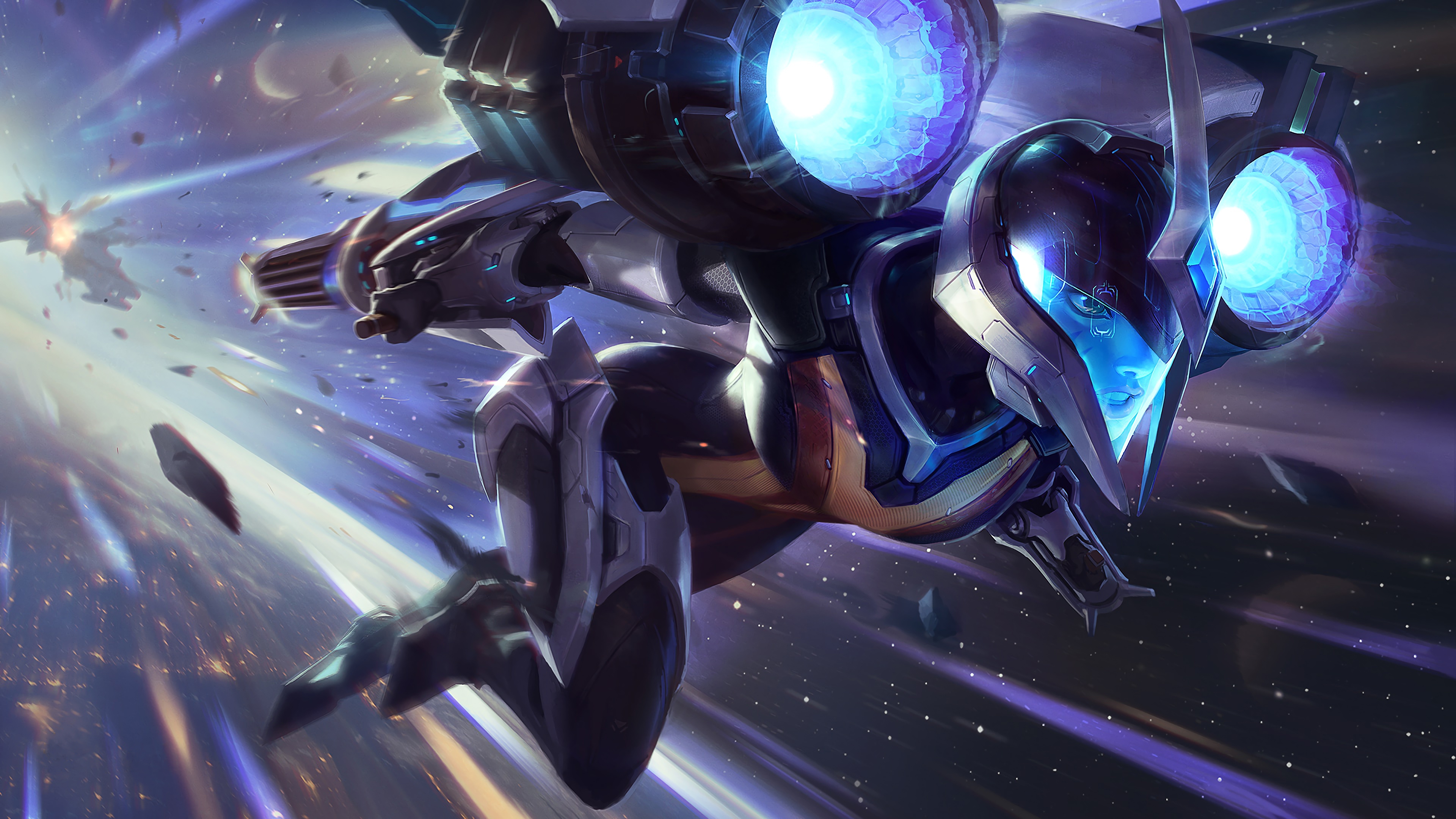 bullet angel kai sa lol splash art league of legends lol 1574102839