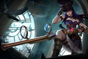 caitlyn lol splash art league of legends lol 1574102038