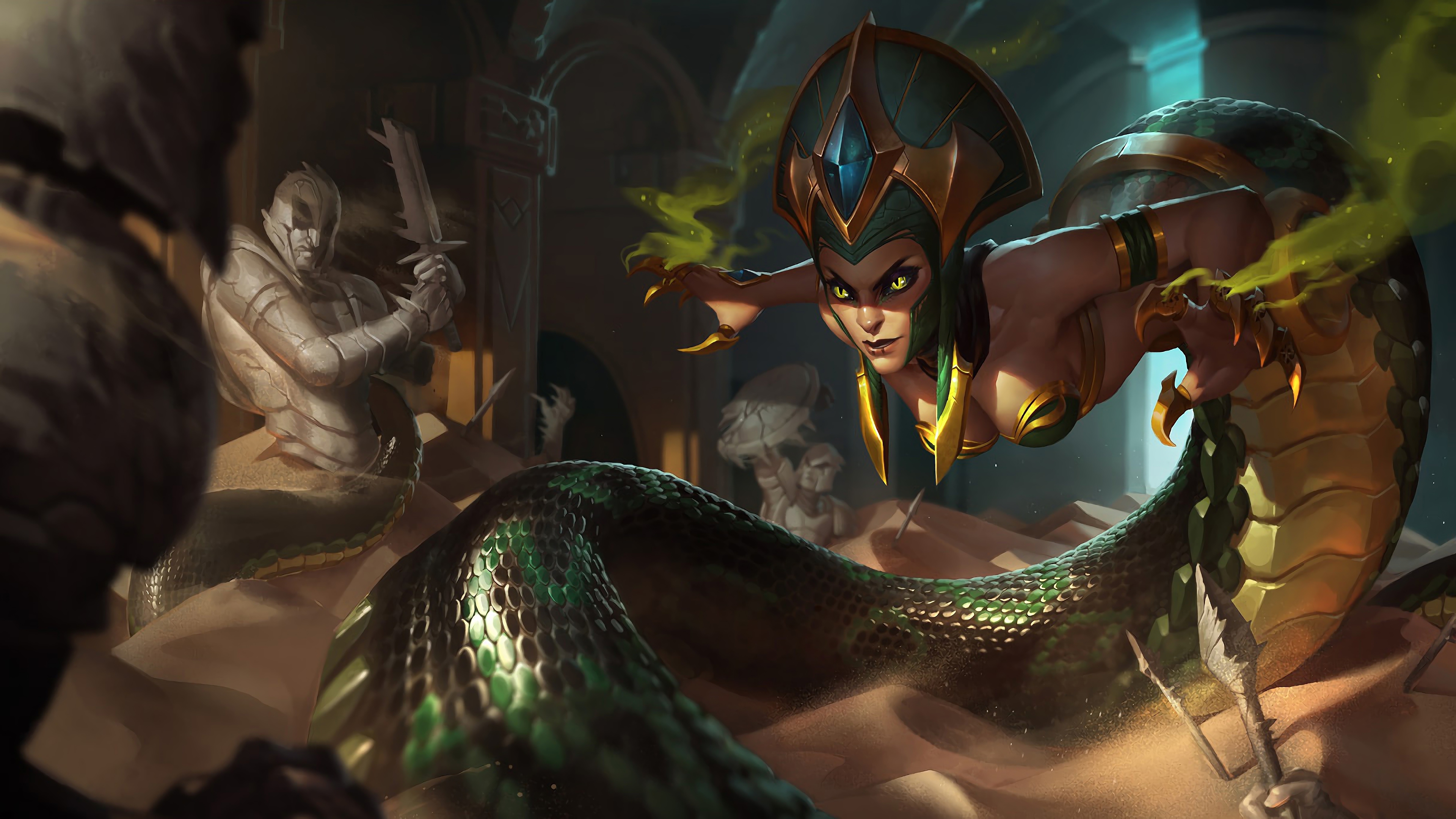 cassiopeia lol splash art league of legends lol 1574102236