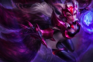 challenger ahri lol splash art league of legends lol 1574102045