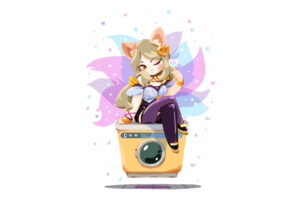 chibi k da ahri league of legends lol lol 1574104374