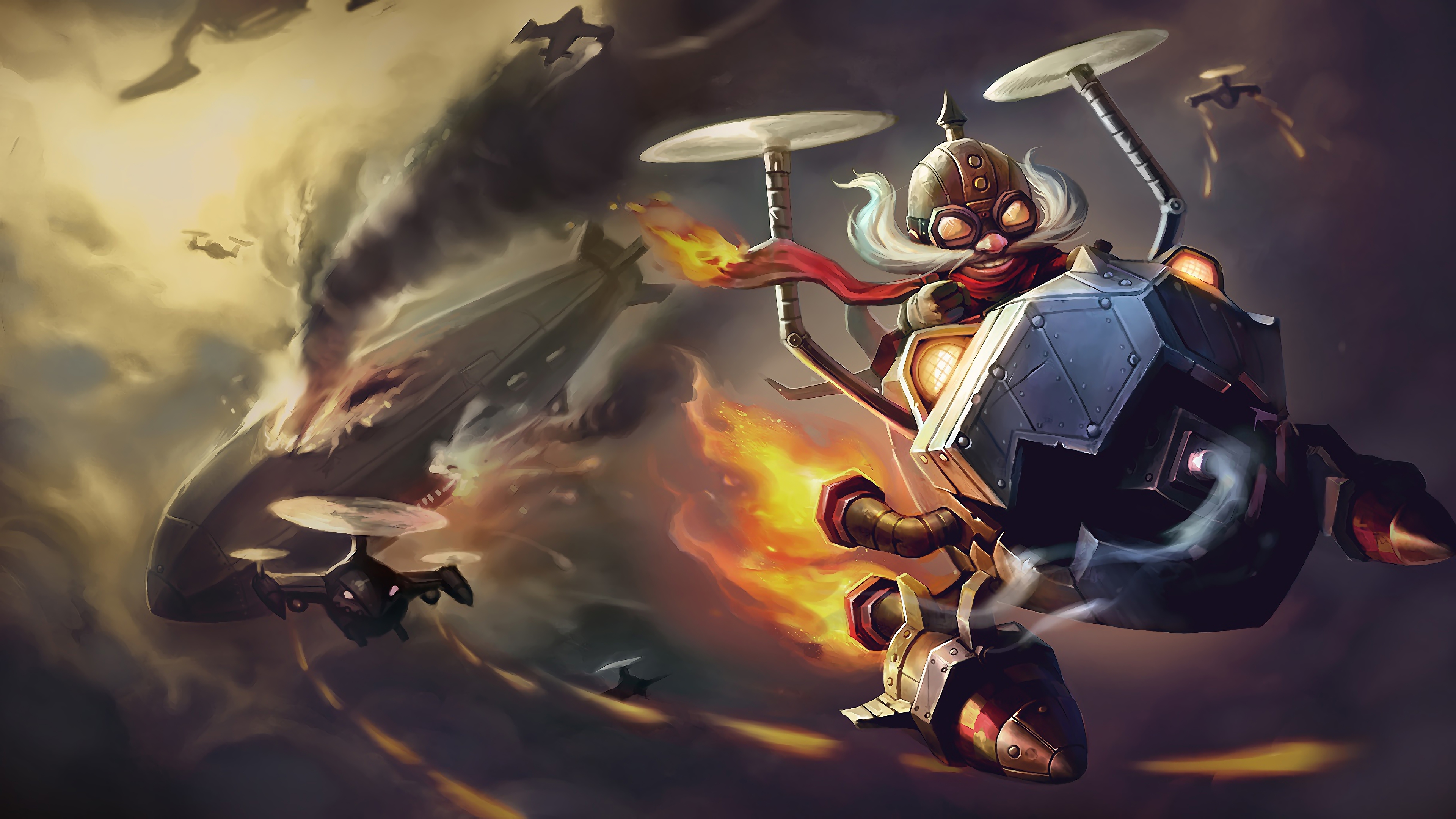 corki lol splash art league of legends 1574099921