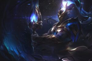 cosmic defender xin zhao lol splash art league of legends lol 1574103870