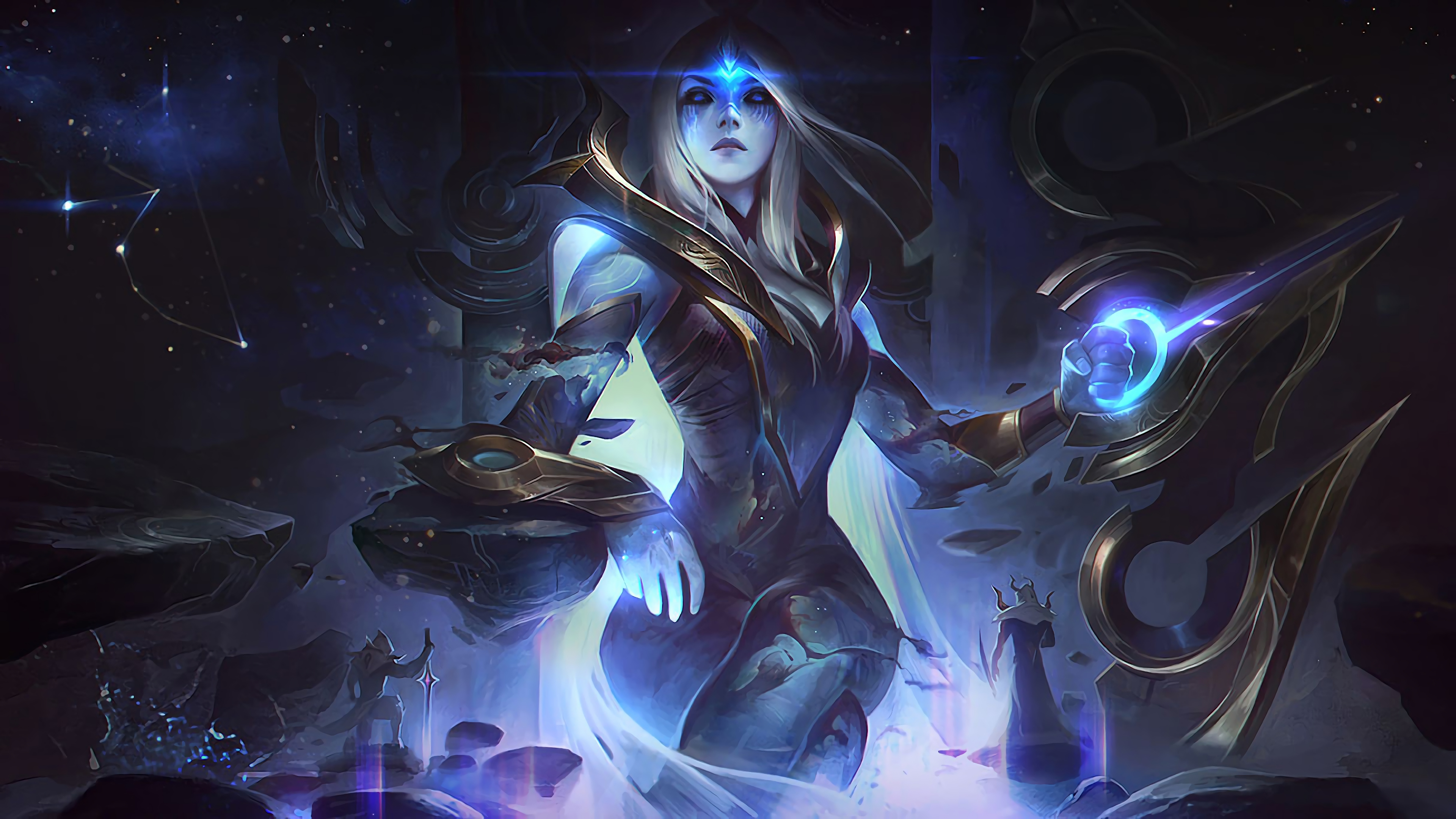 cosmic queen ashe lol splash art league of legends lol 1574103878