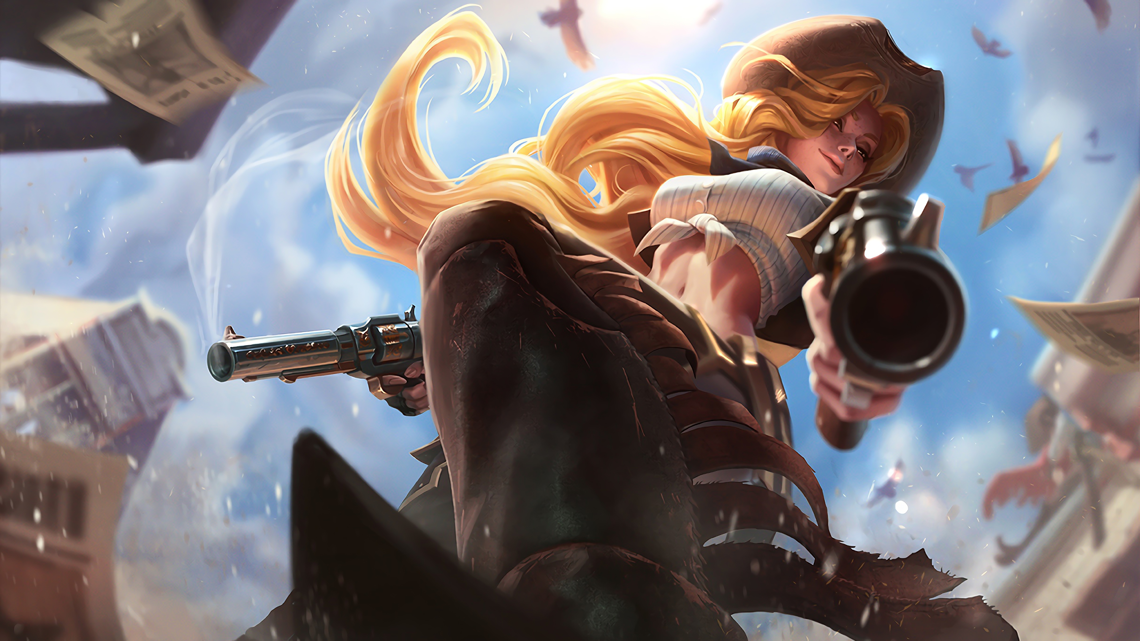 cowgirl miss fortune lol splash art league of legends lol 1574102784