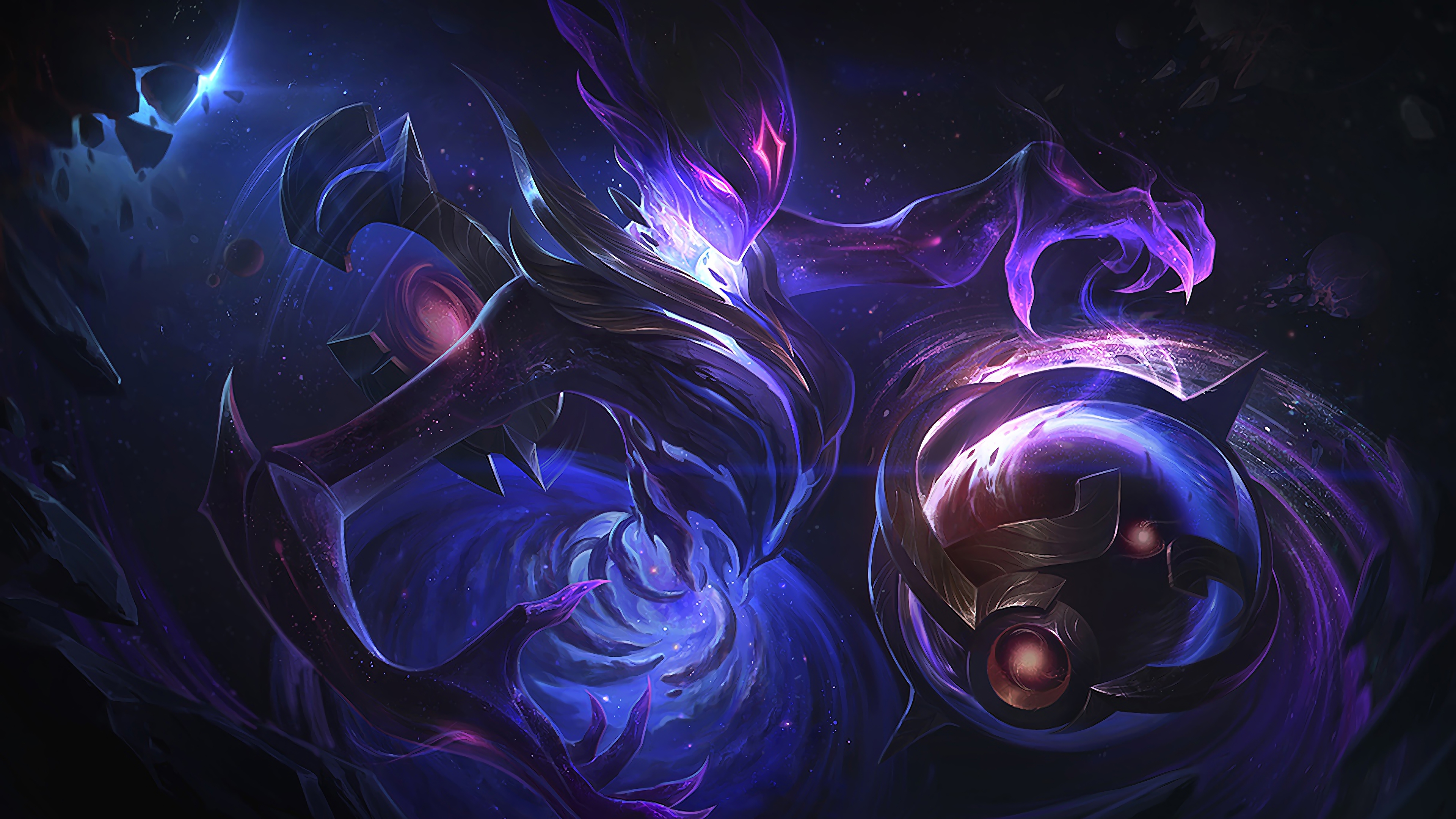 dark star orianna lol splash art 1574097624