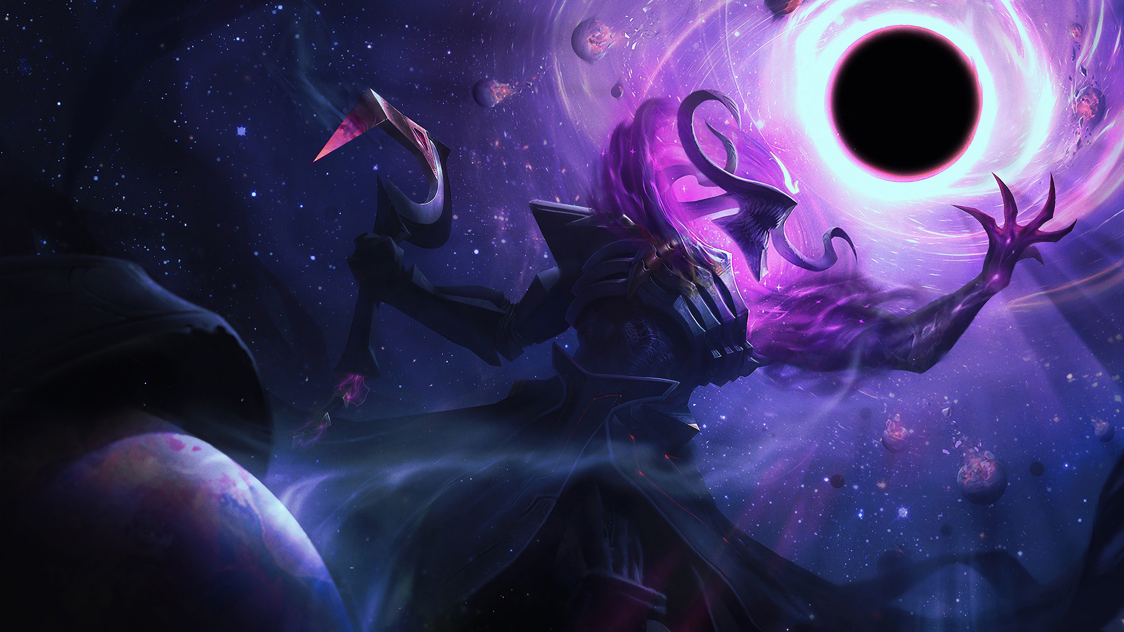 dark star thresh lol splash art league of legends lol 1574101513