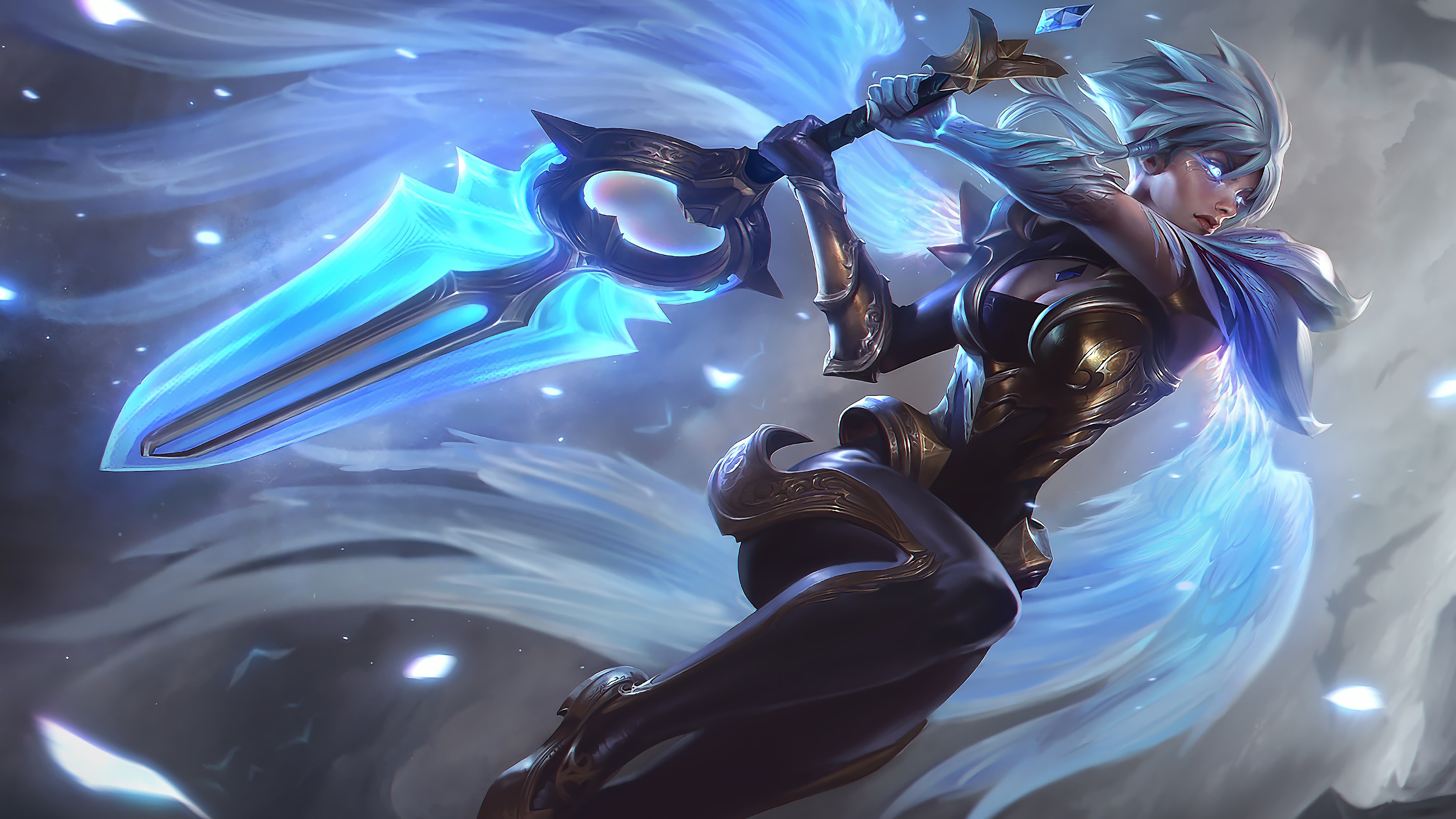 dawnbringer riven lol splash art league of legends 1574100341