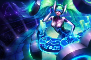 dj sona lol splash art league of legends 1574100630