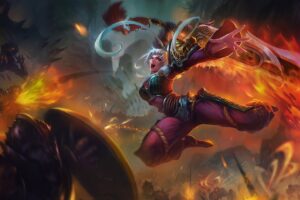 dragonblade riven lol splash art league of legends 1574100458