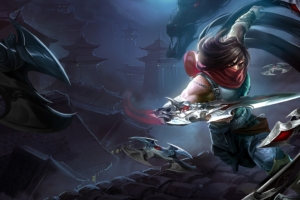 dragonblade talon lol splash art league of legends 1574100451