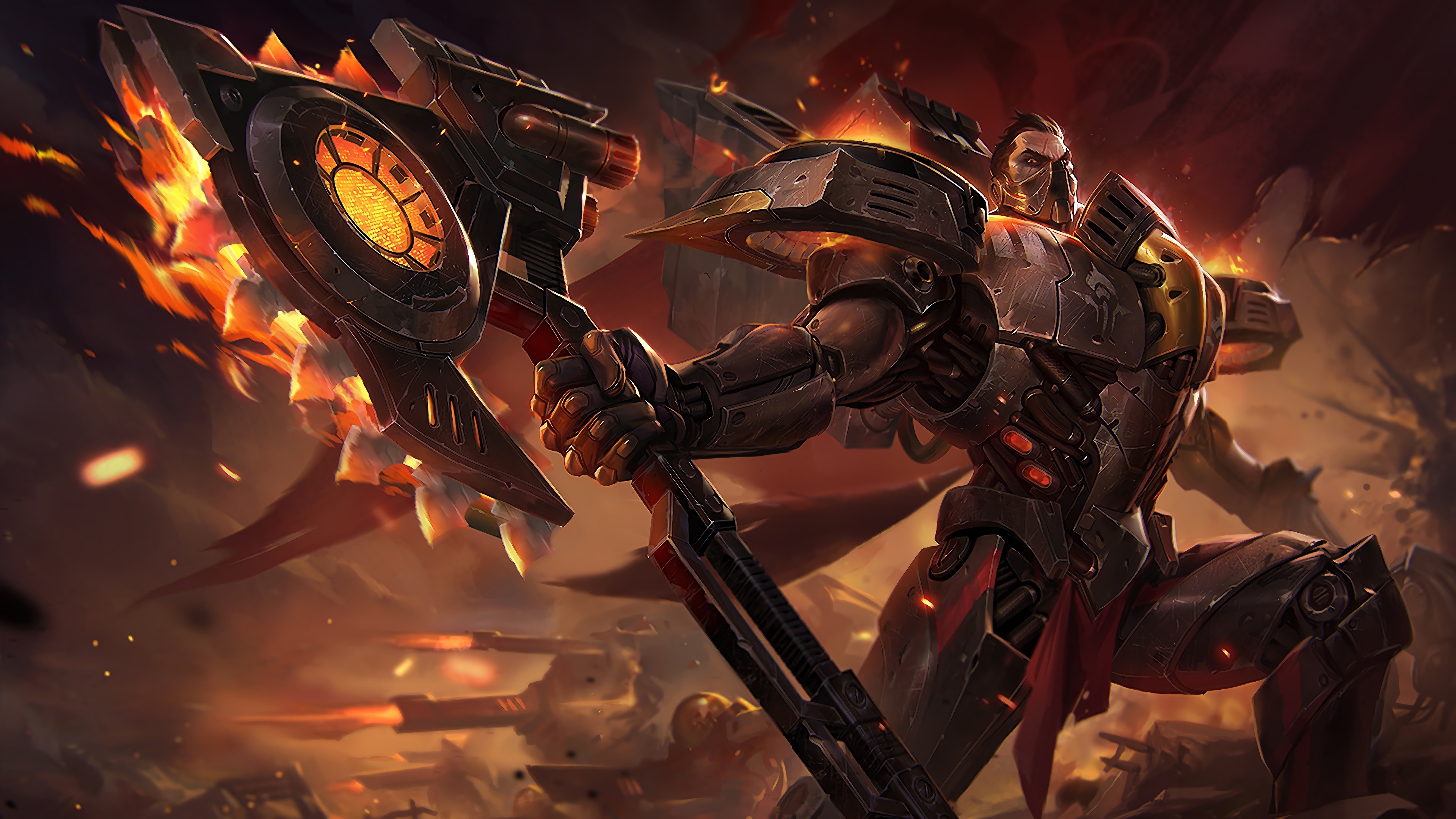 dreadnova darius lol splash art league of legends 1574096642