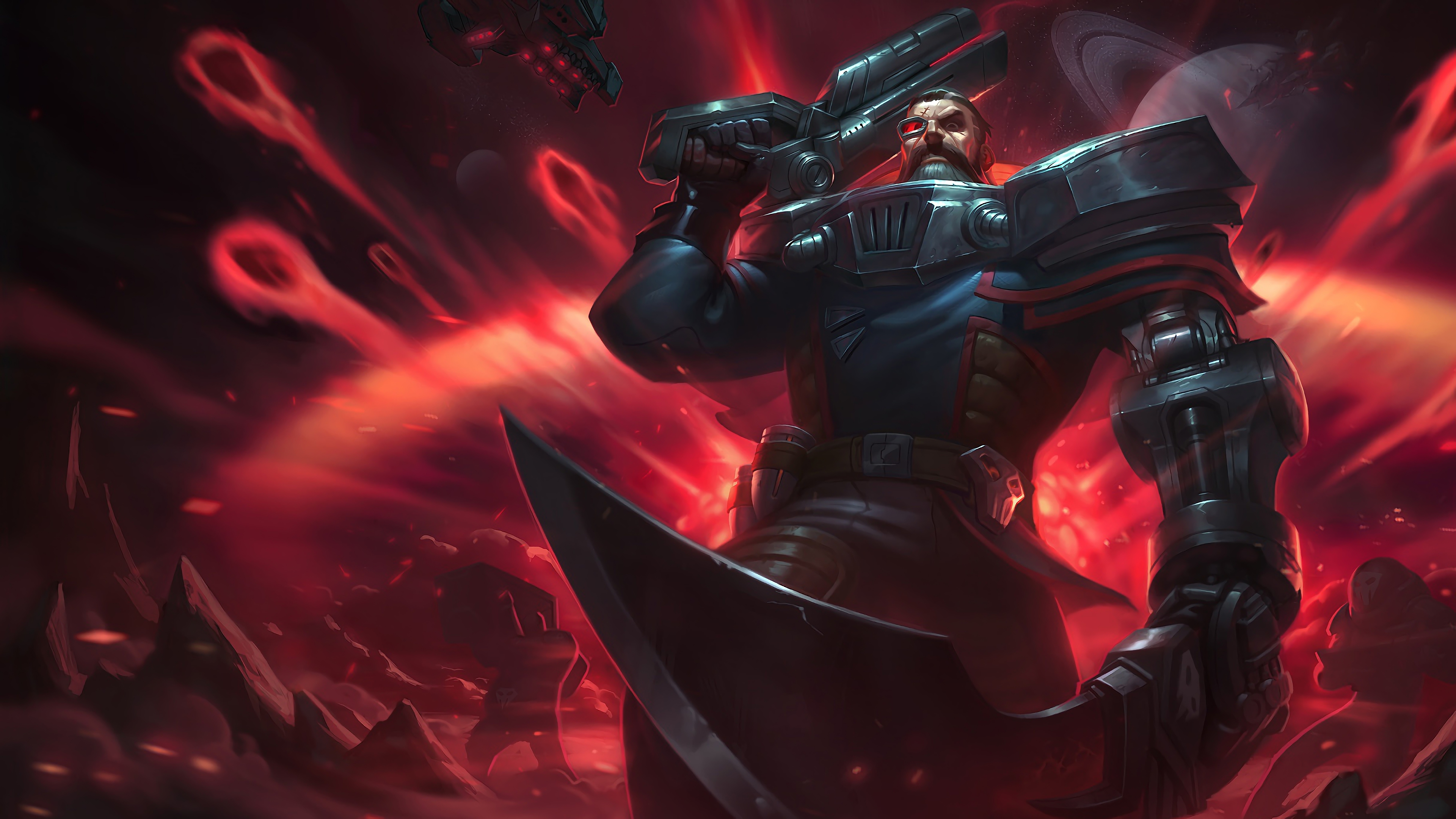 dreadnova gangplank lol splash art league of legends lol 1574102261