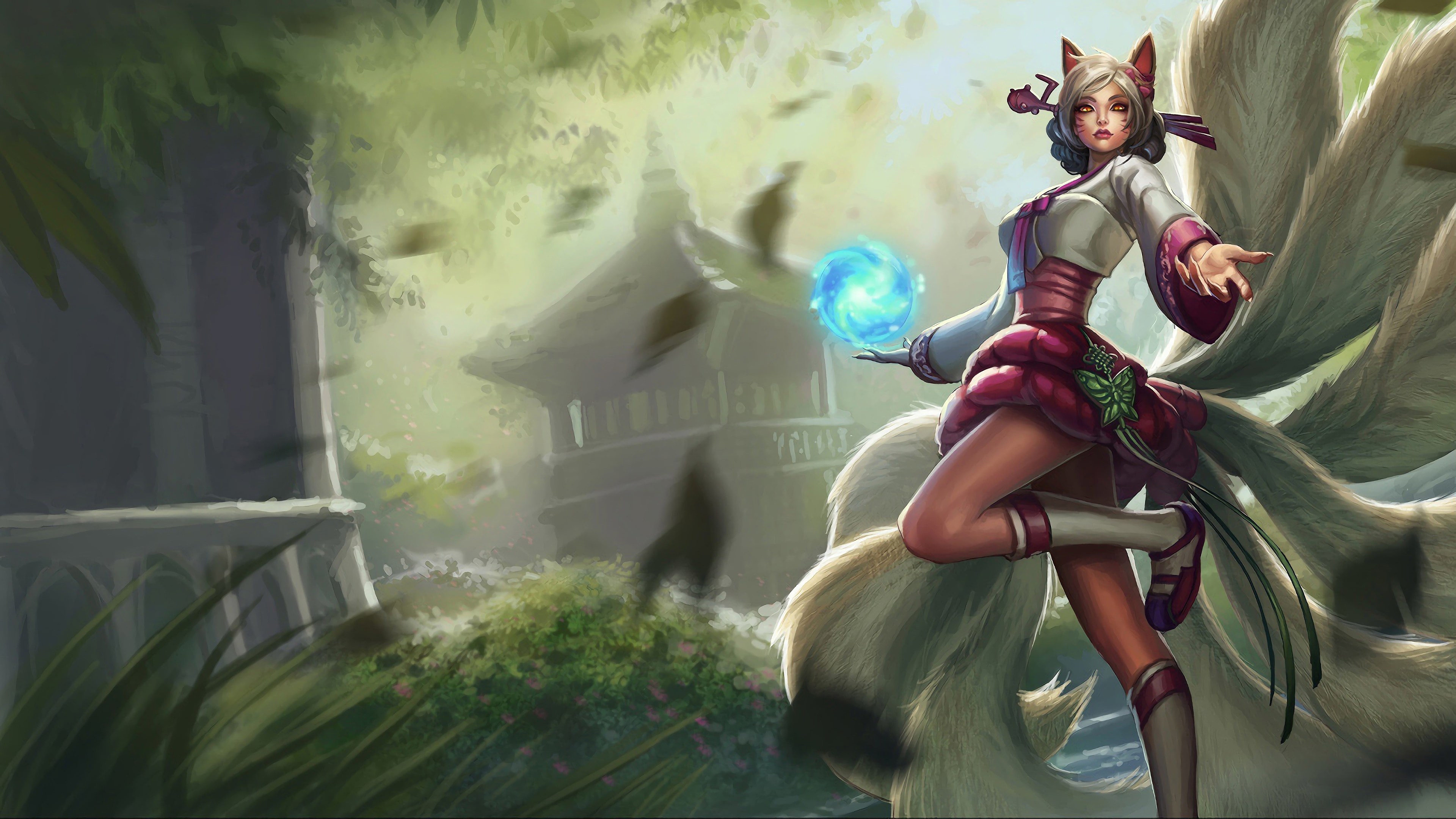 dynasty ahri lol splash art league of legends lol 1574102106