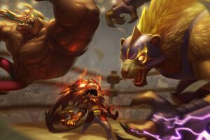 el rayo volibear el macho mundo el leon gnar lol splash art league of legends 1574098019