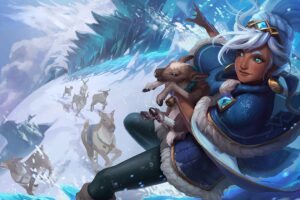 freljord taliyah lol splash art league of legends 1574100441