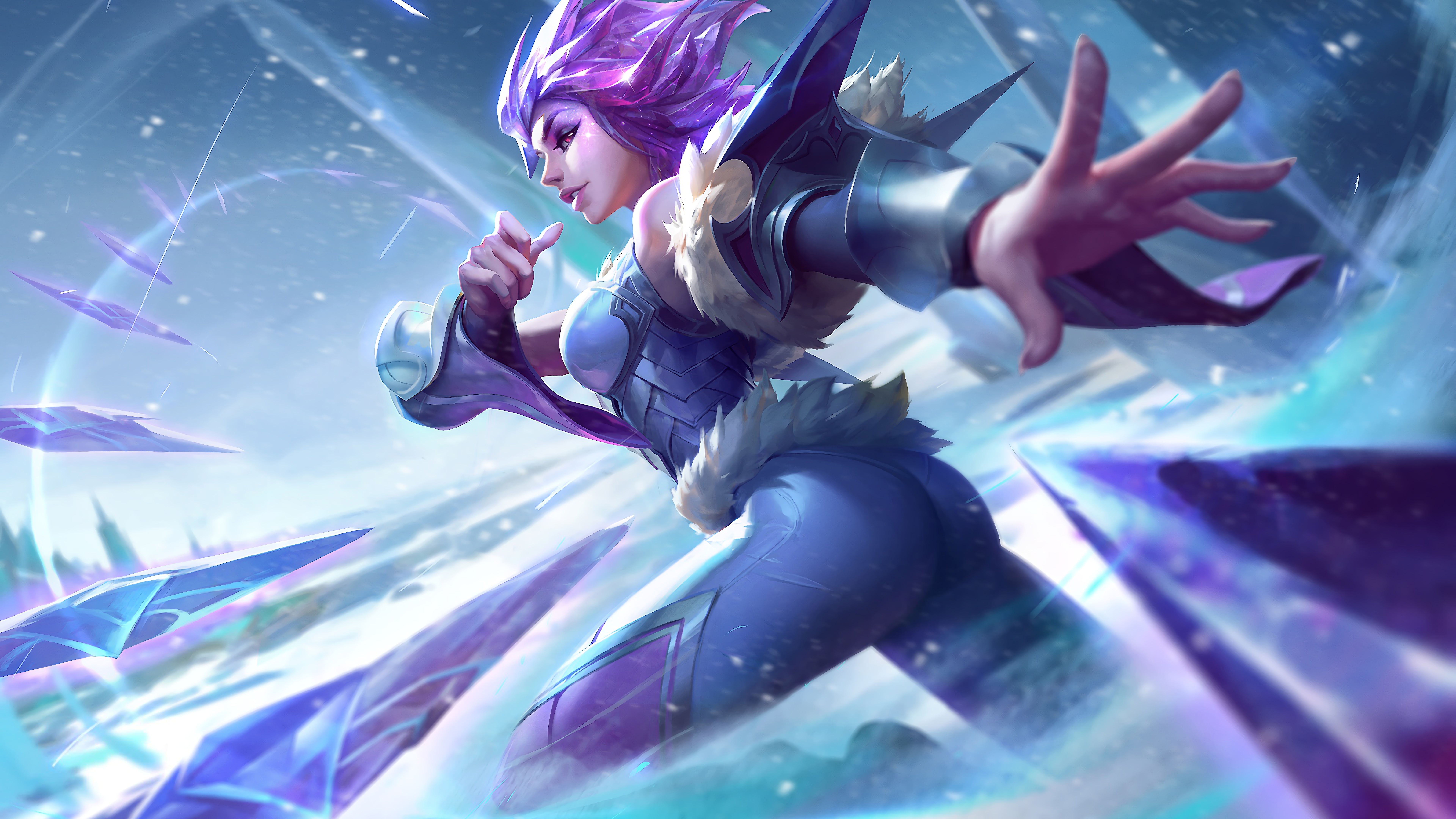 frostblade irelia lol splash art update league of legends 1574103219