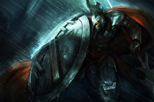 full metal pantheon lol splash art league of legends 1574100444