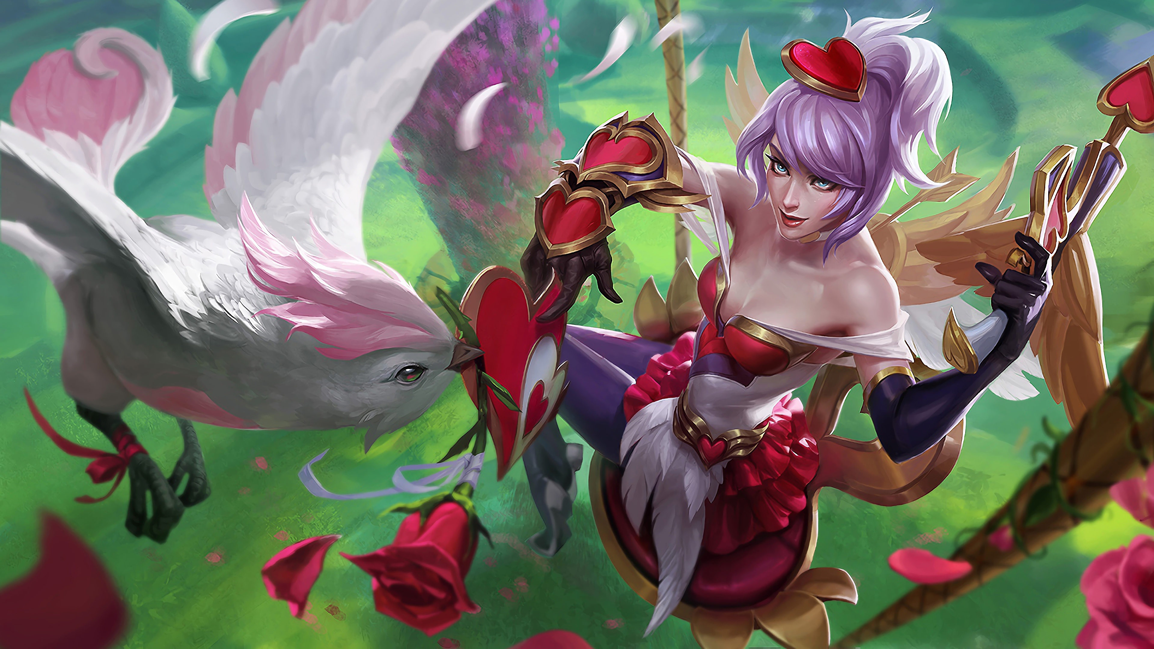 heartseeker quinn lol splash art league of legends 1574098180