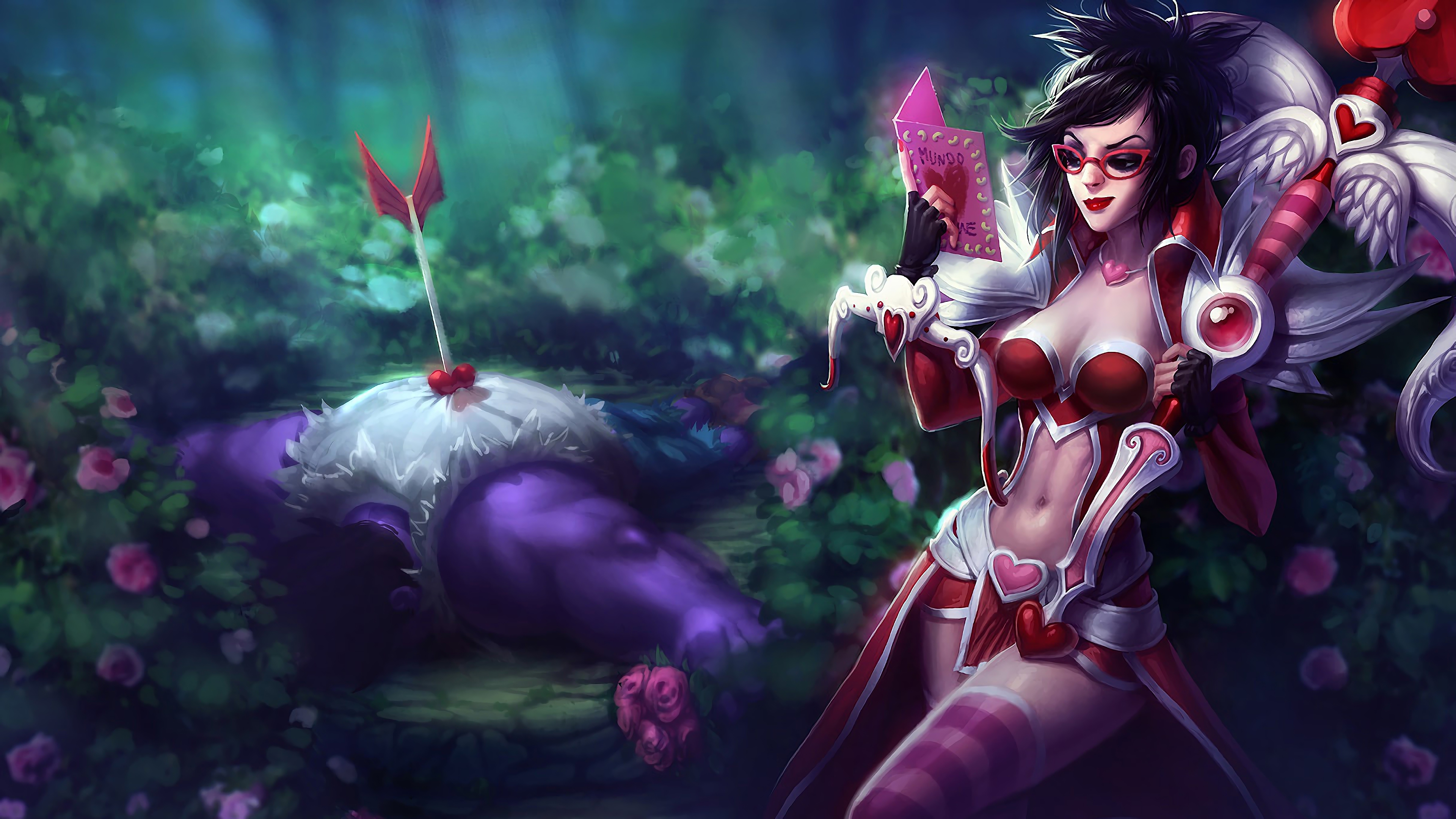 heartseeker vayne lol splash art league of legends lol 1574102640