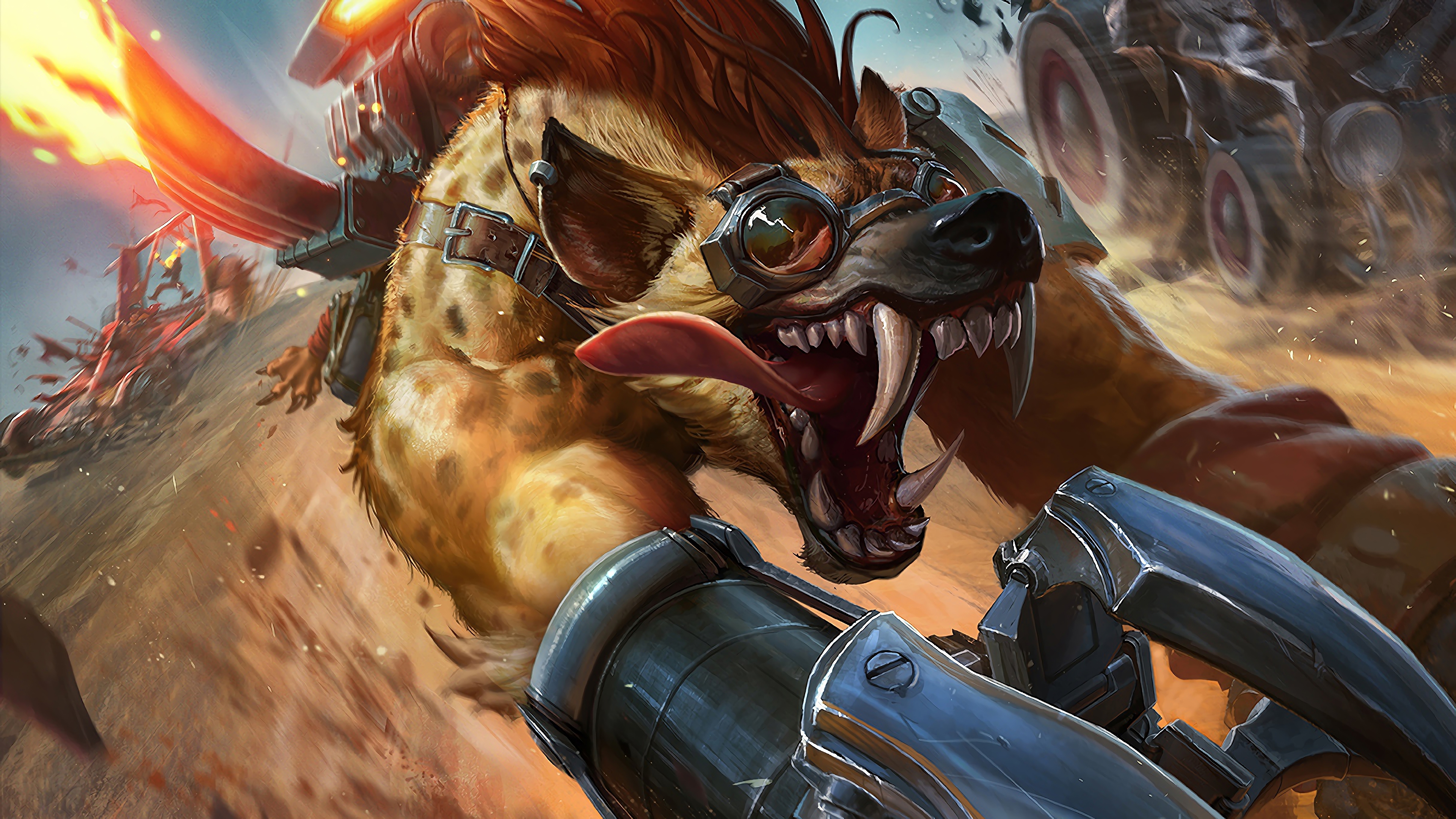 hyena warwick lol splash art league of legends lol 1574102707