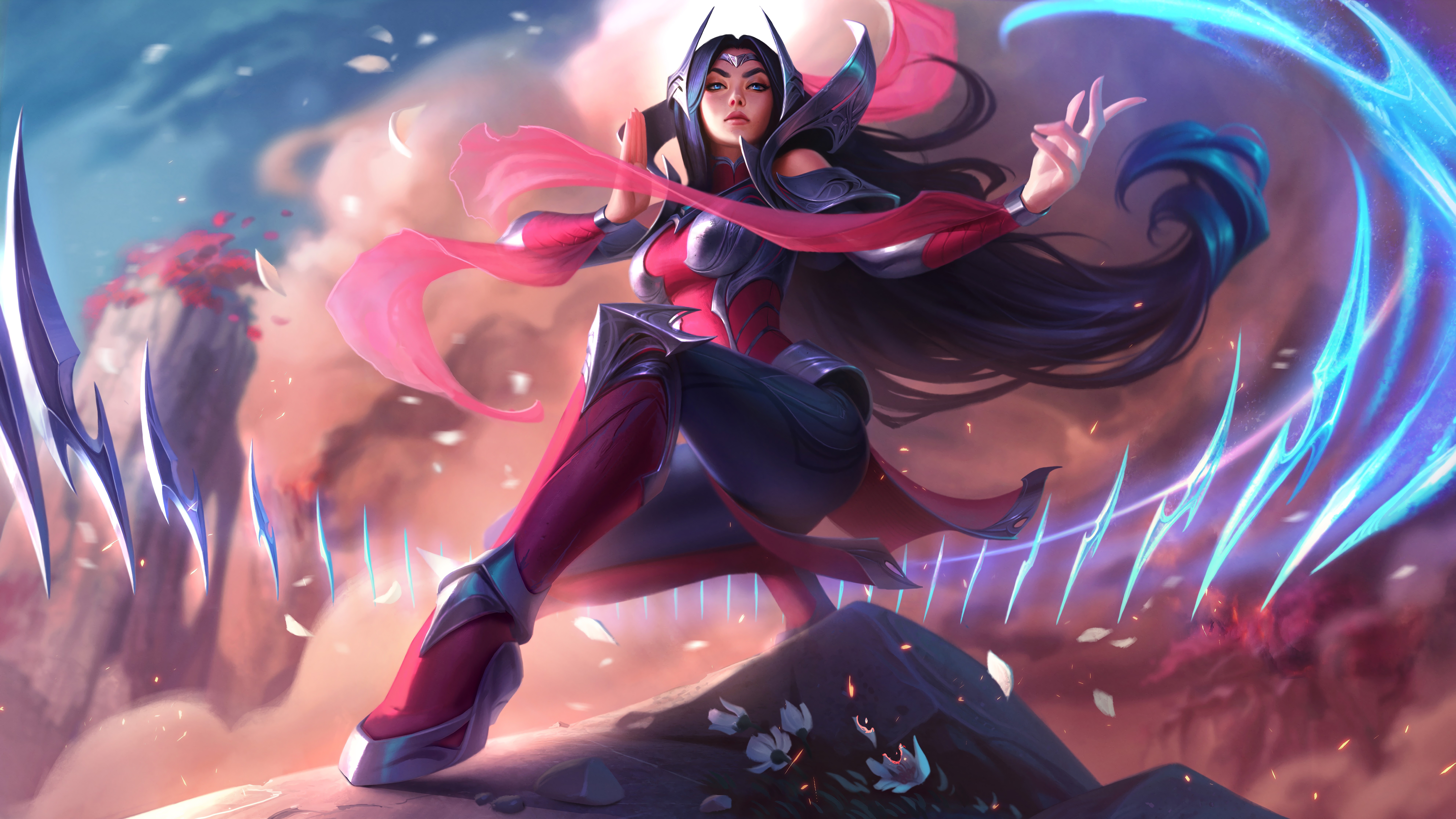 irelia lol splash art update league of legends 1574103221