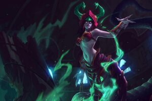 jade fang cassiopeia lol splash art league of legends lol 1574101840