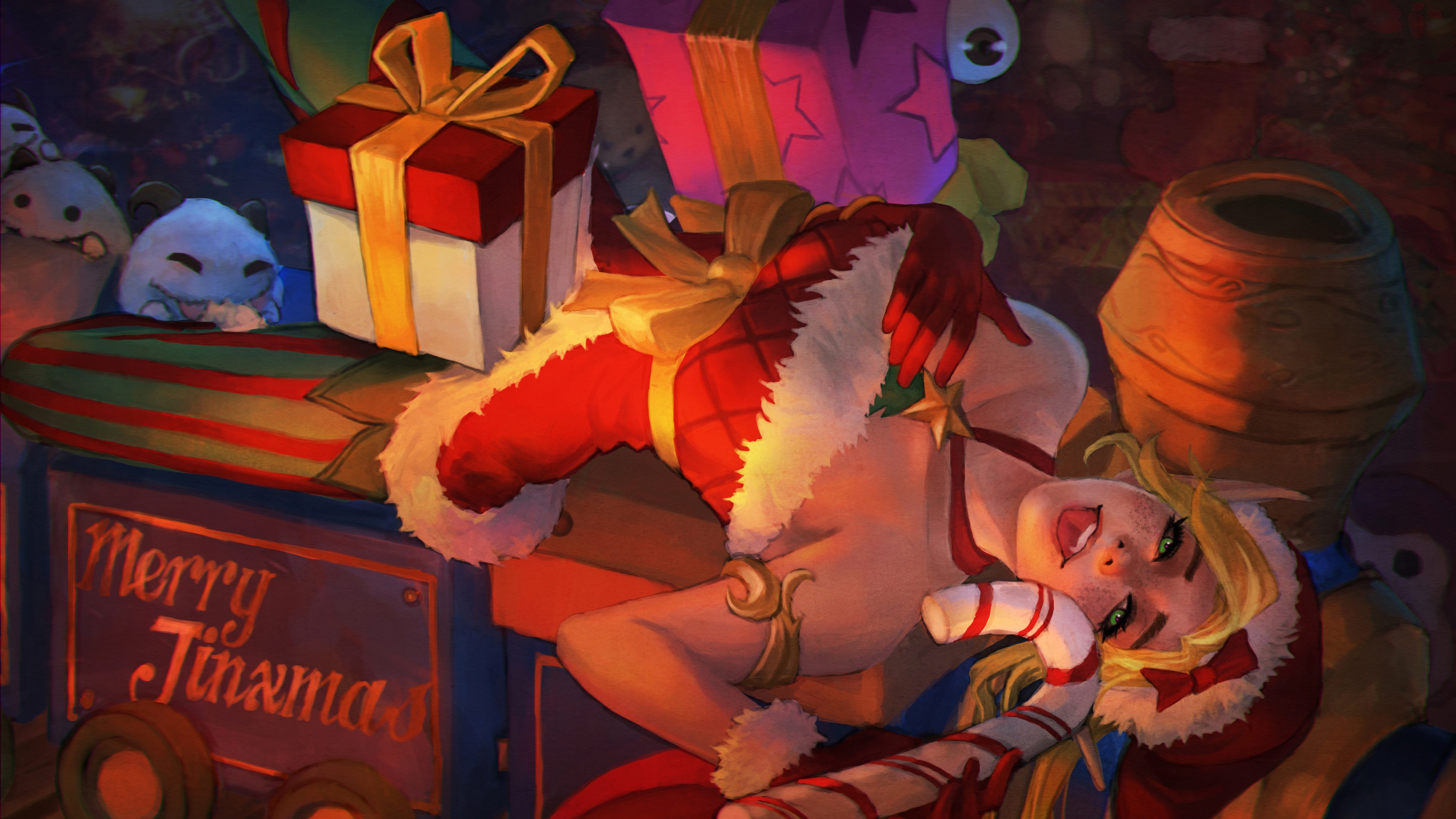 jinx ambitious elf christmas gift lol league of legends lol 1574102770