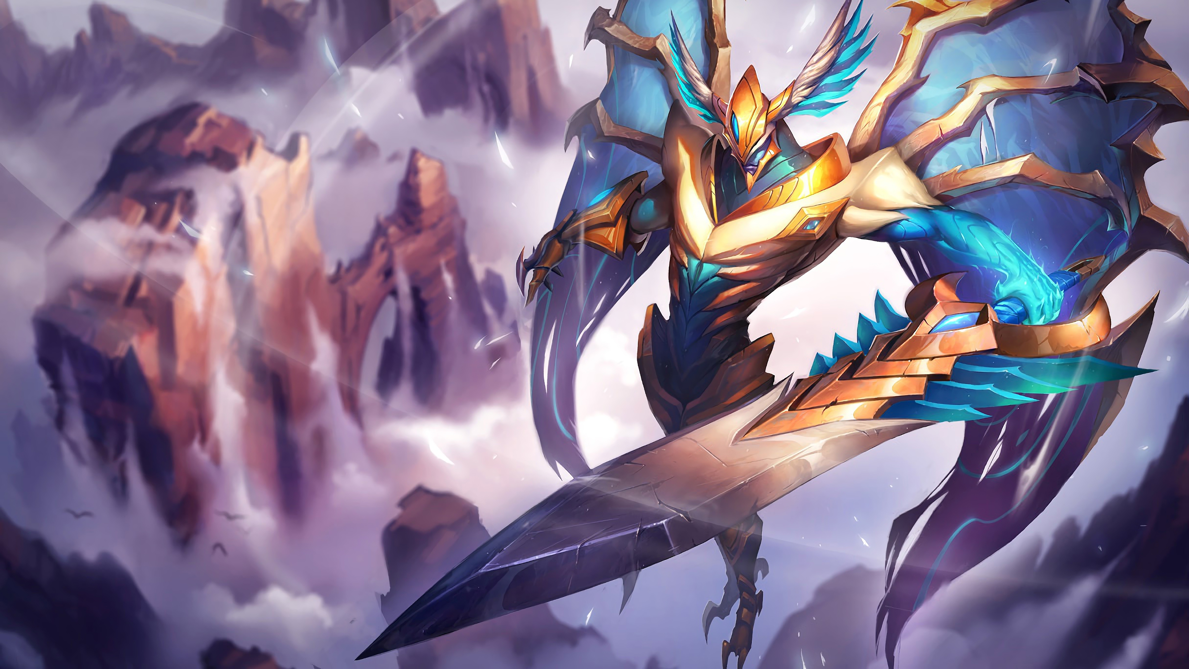 justicar aatrox lol splash art league of legends lol 1574101807