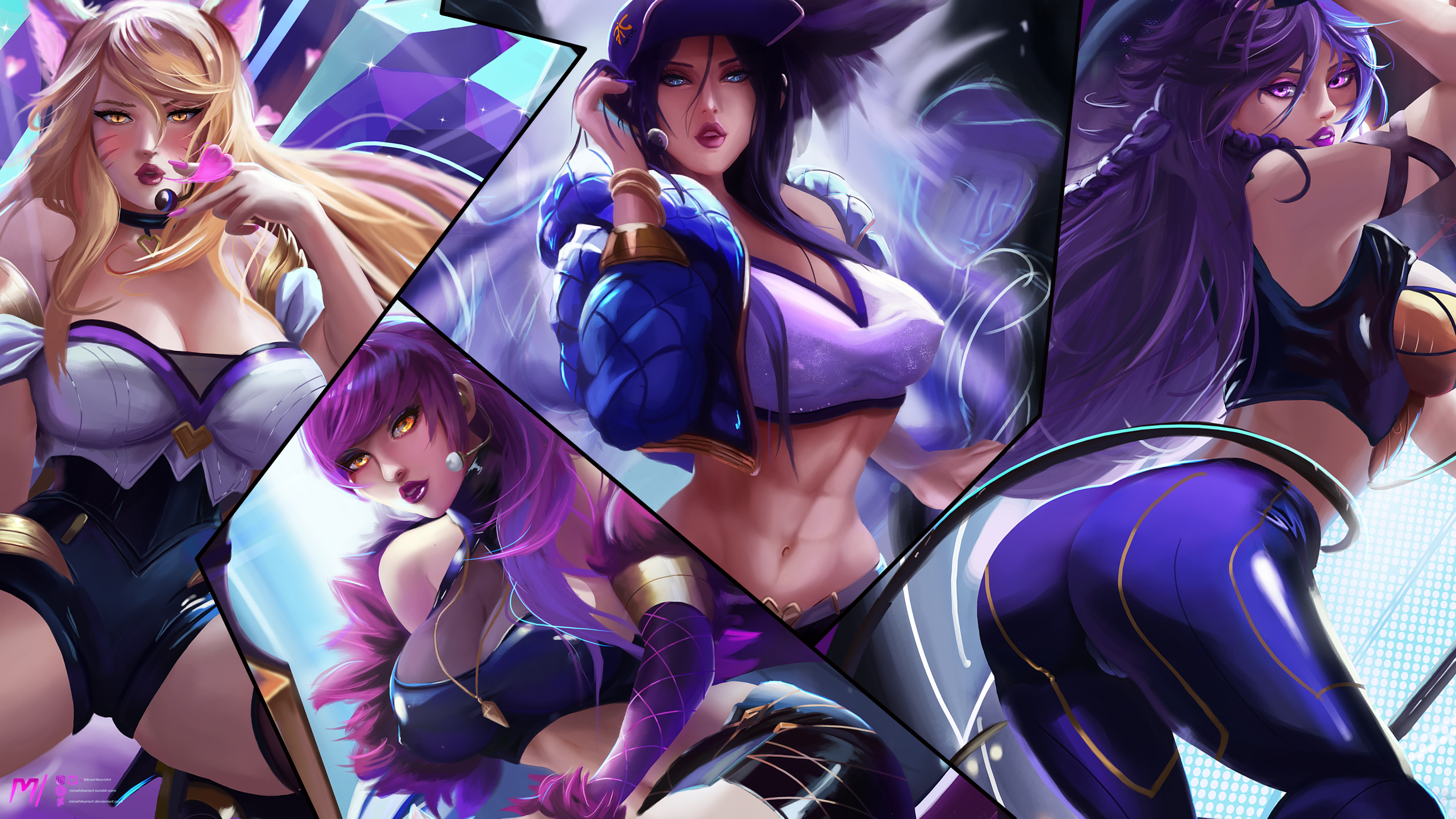 k da ahri evelynn akali kai sa league of legends lol lol 1574104526