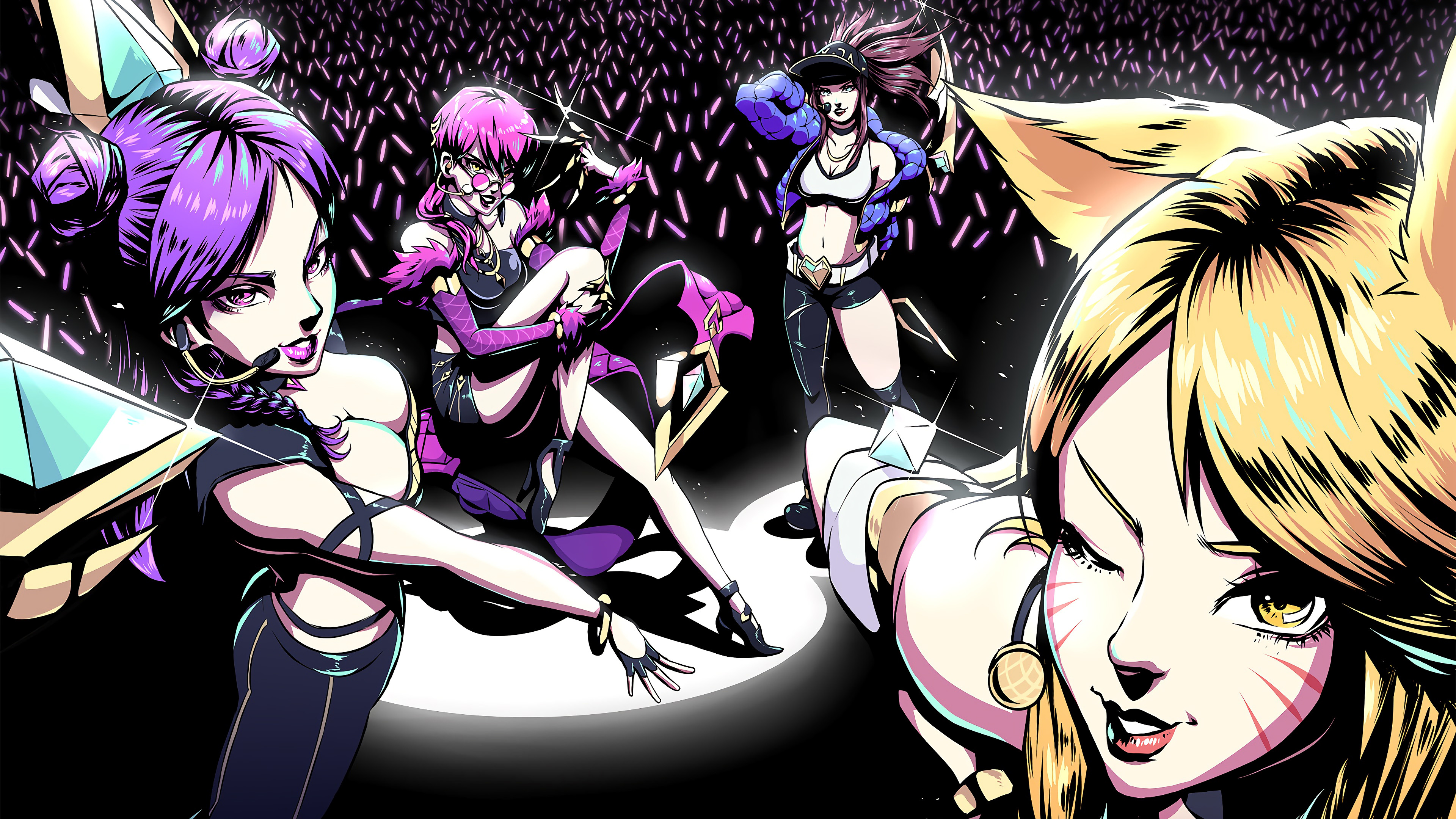 k da ahri kai sa evelynn akali pop stars league of legends lol lol 1574104607