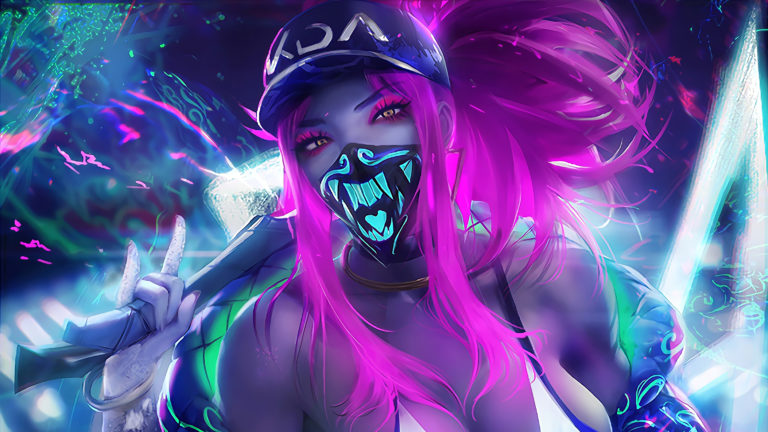 Обои league of legends kda