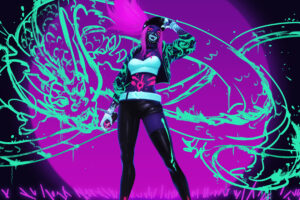 k da akali neon dragon league of legends lol lol 1574104859