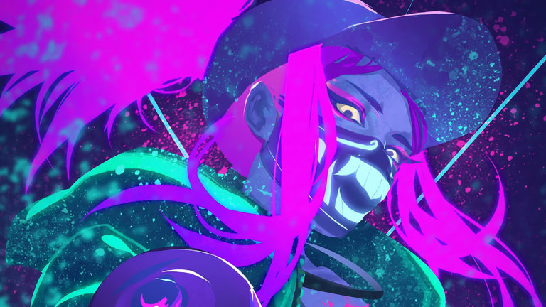 K Da Akali Neon Mask League Of Legends Lol Lol